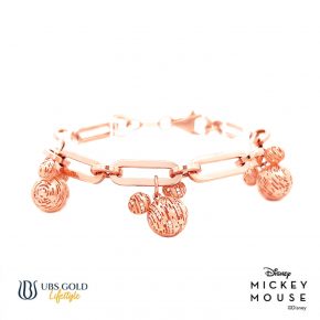 UBS Gold Gelang Emas Disney Mickey Mouse - Hgy0162 - 17K