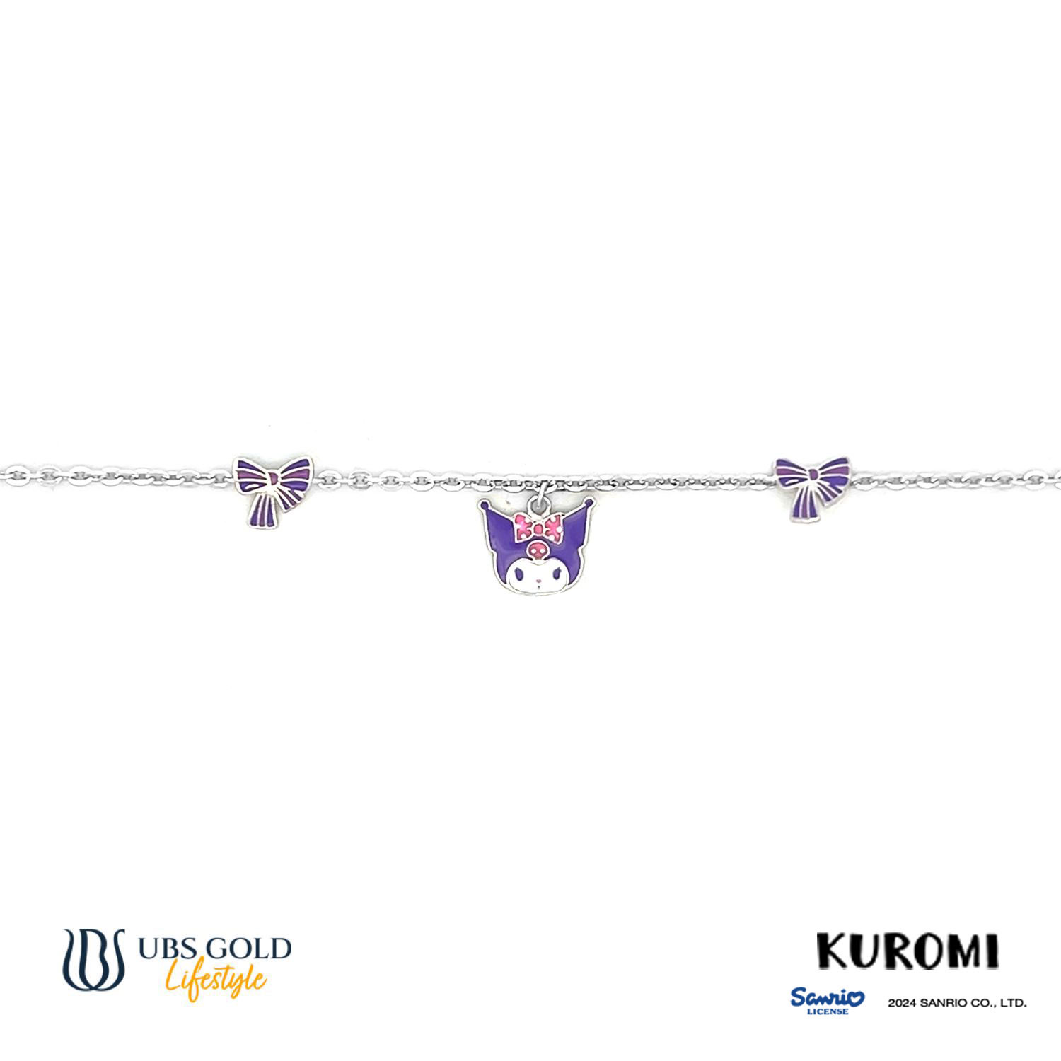 UBS Gold Gelang Emas Anak Sanrio Kuromi - Hgz0077 - 17K