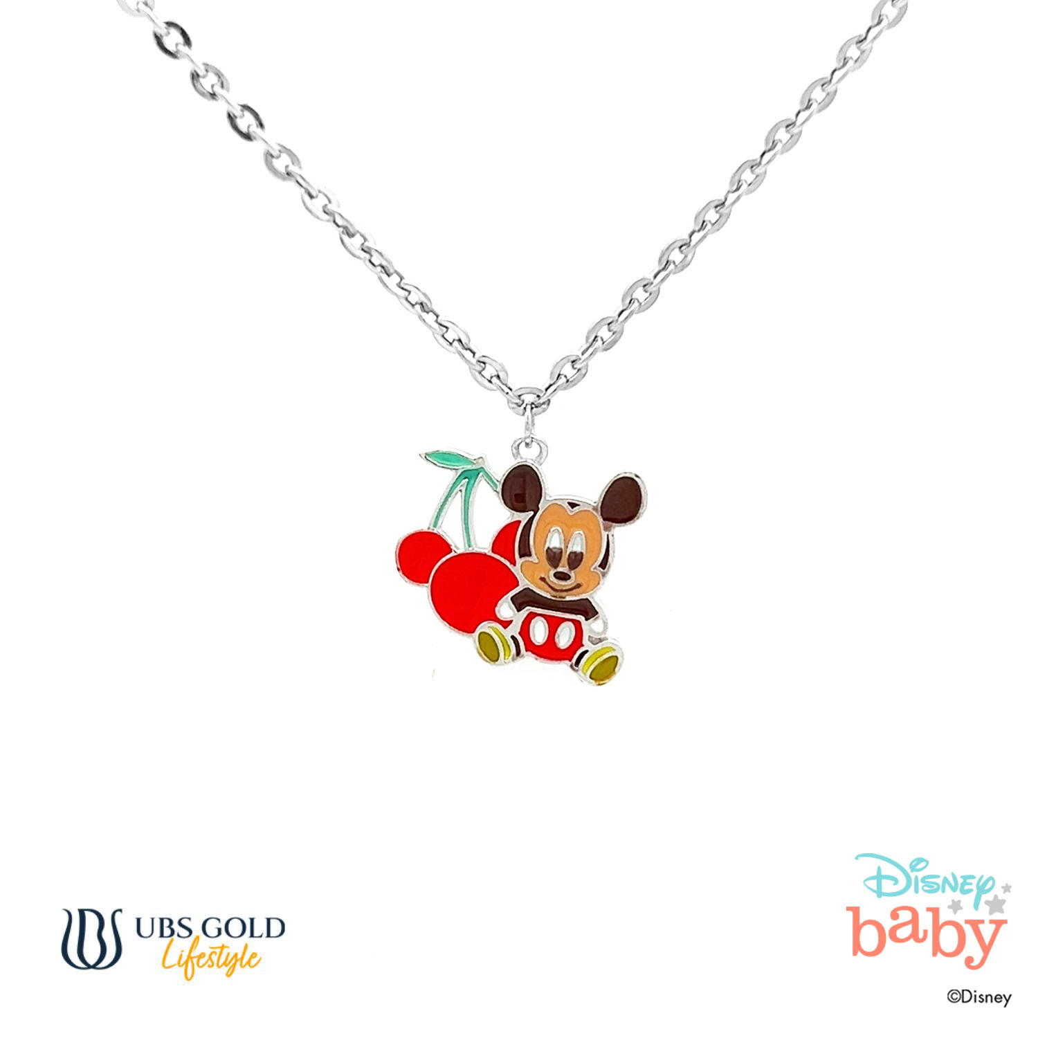 UBS Gold Kalung Emas Anak Disney Mickey Mouse - Hky0179 - 17K