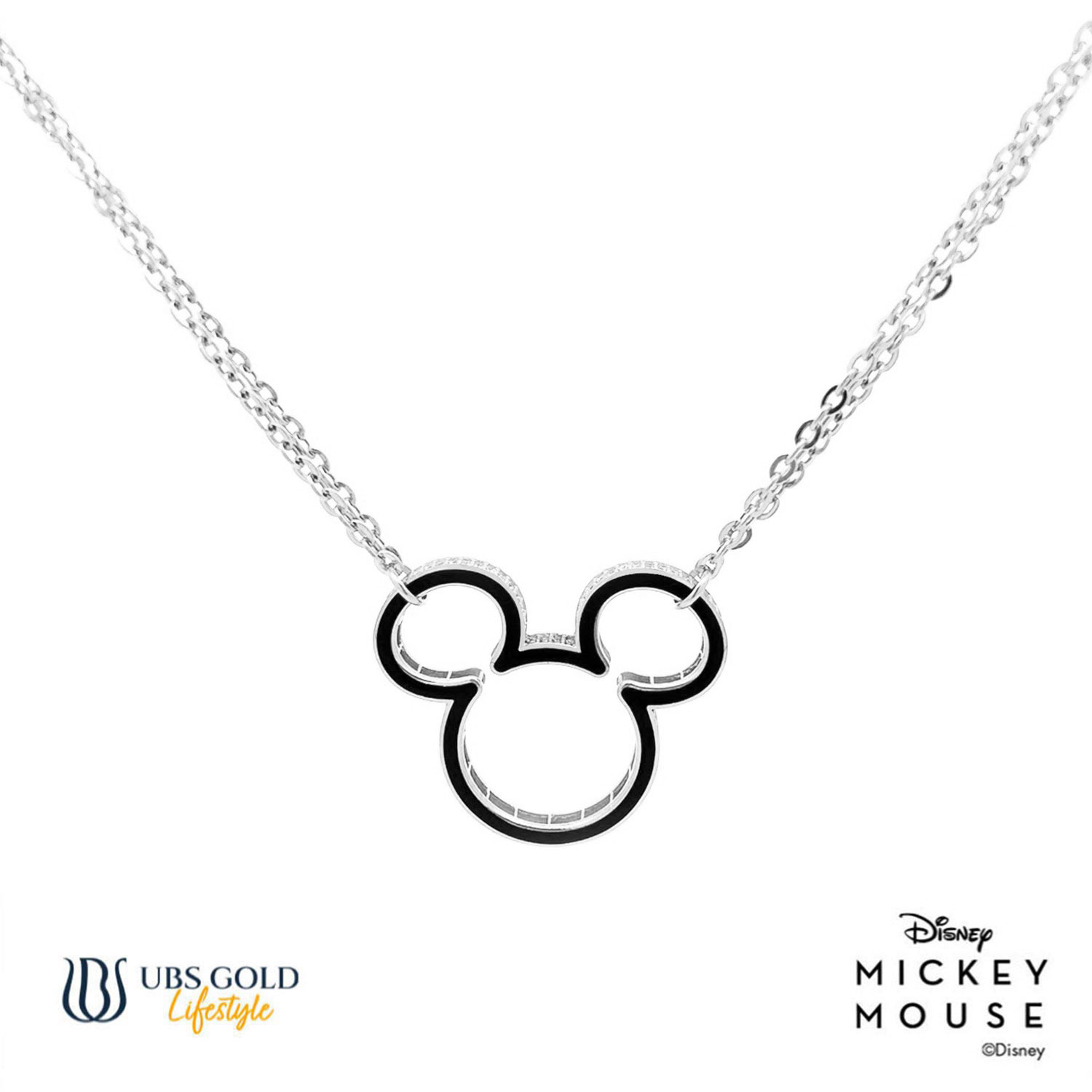 UBS Gold Kalung Emas Disney Mickey Mouse - HKY0211 - 17K