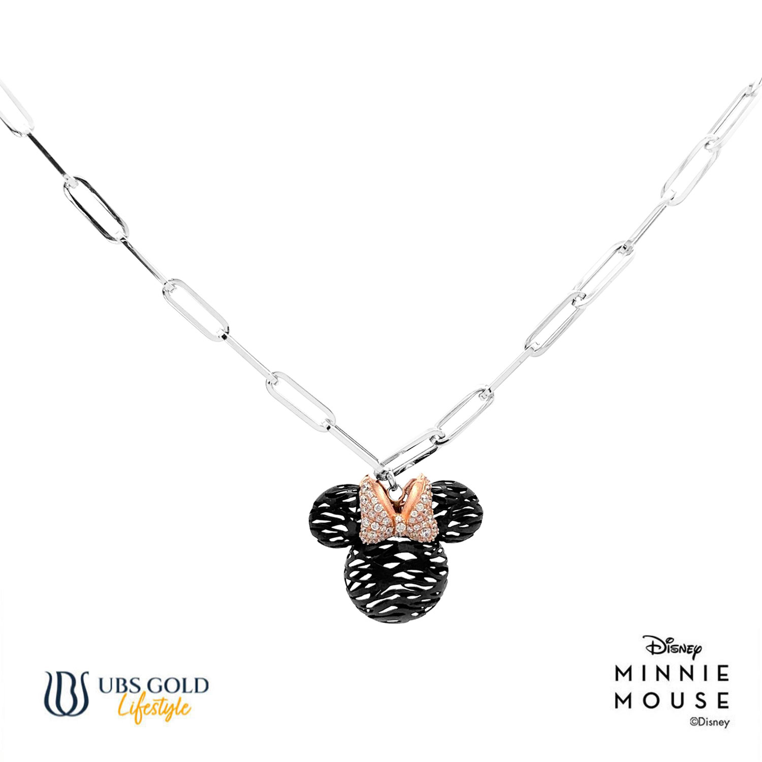 UBS Gold Kalung Emas Disney Minnie Mouse - Hky0214P - 17K