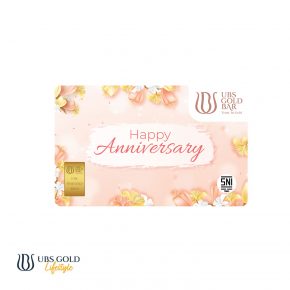 UBS Gold Logam Mulia Happy Anniversary 1 Gr