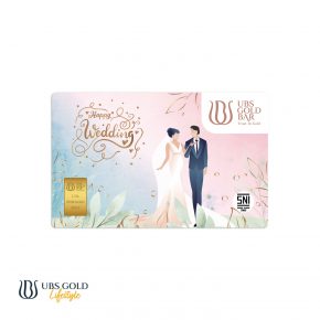 UBS Gold Logam Mulia Happy Wedding 1 Gr