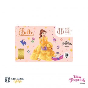 UBS Gold Logam Mulia Disney Princess Belle 1 Gr