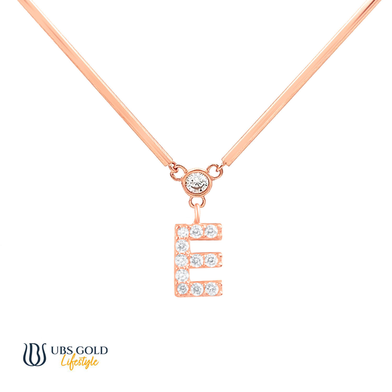 UBS Gold Kalung Emas Alpha Tube E - Kkv15169 - 17K