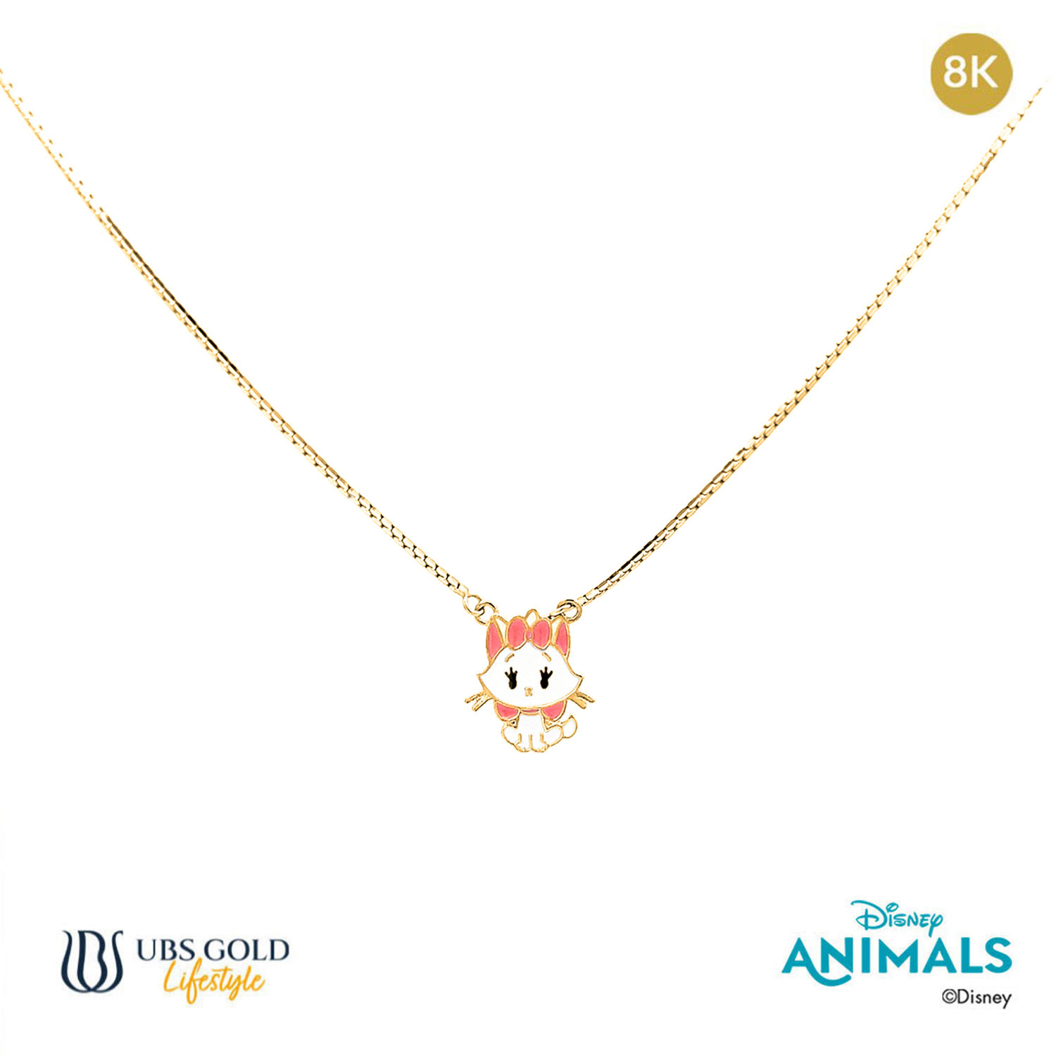 UBS Gold Kalung Emas Anak Disney Animals - Kky0345K - 8K