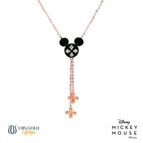 UBS Gold Kalung Emas Disney Mickey Mouse - KKY0464 - 17K