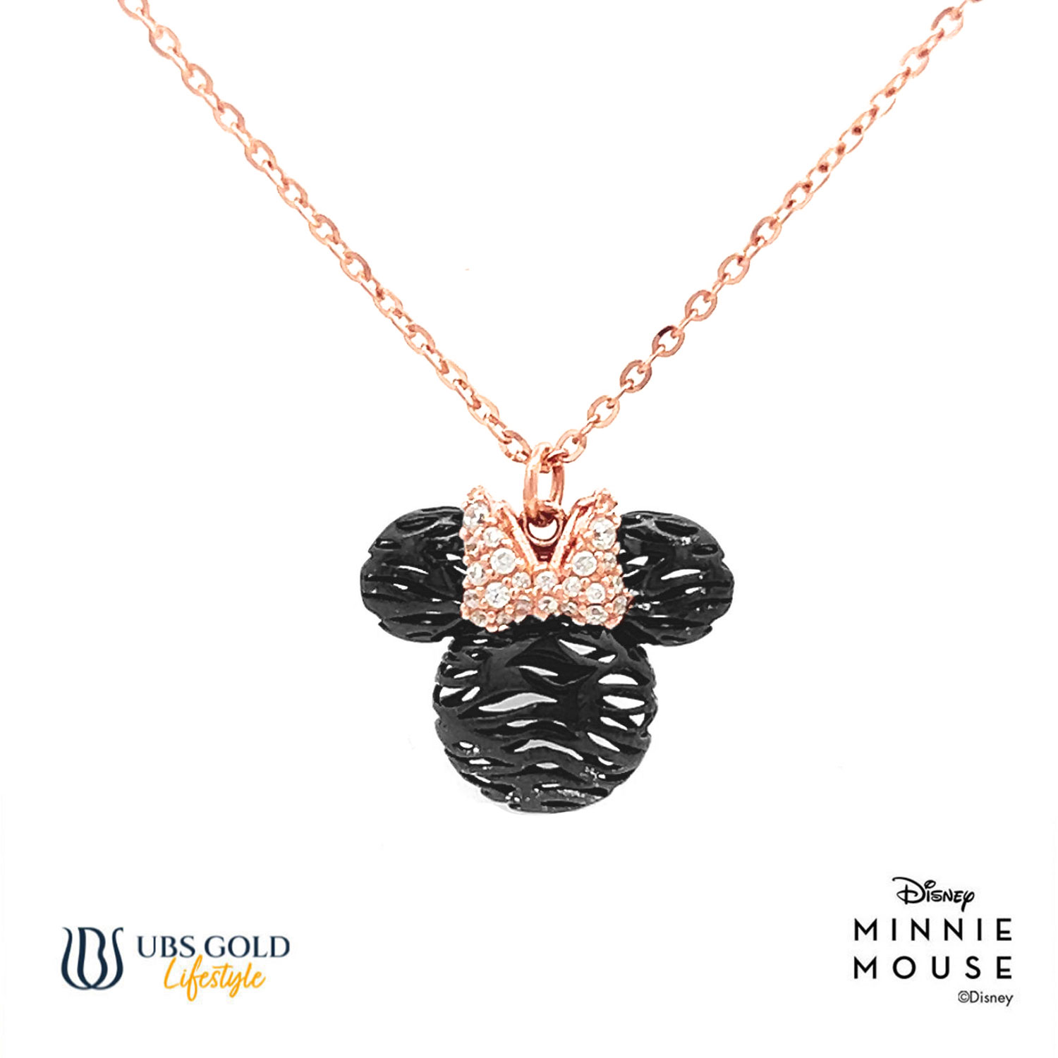 UBS Gold Kalung Emas Disney Minnie Mouse - Kky0469 - 17K