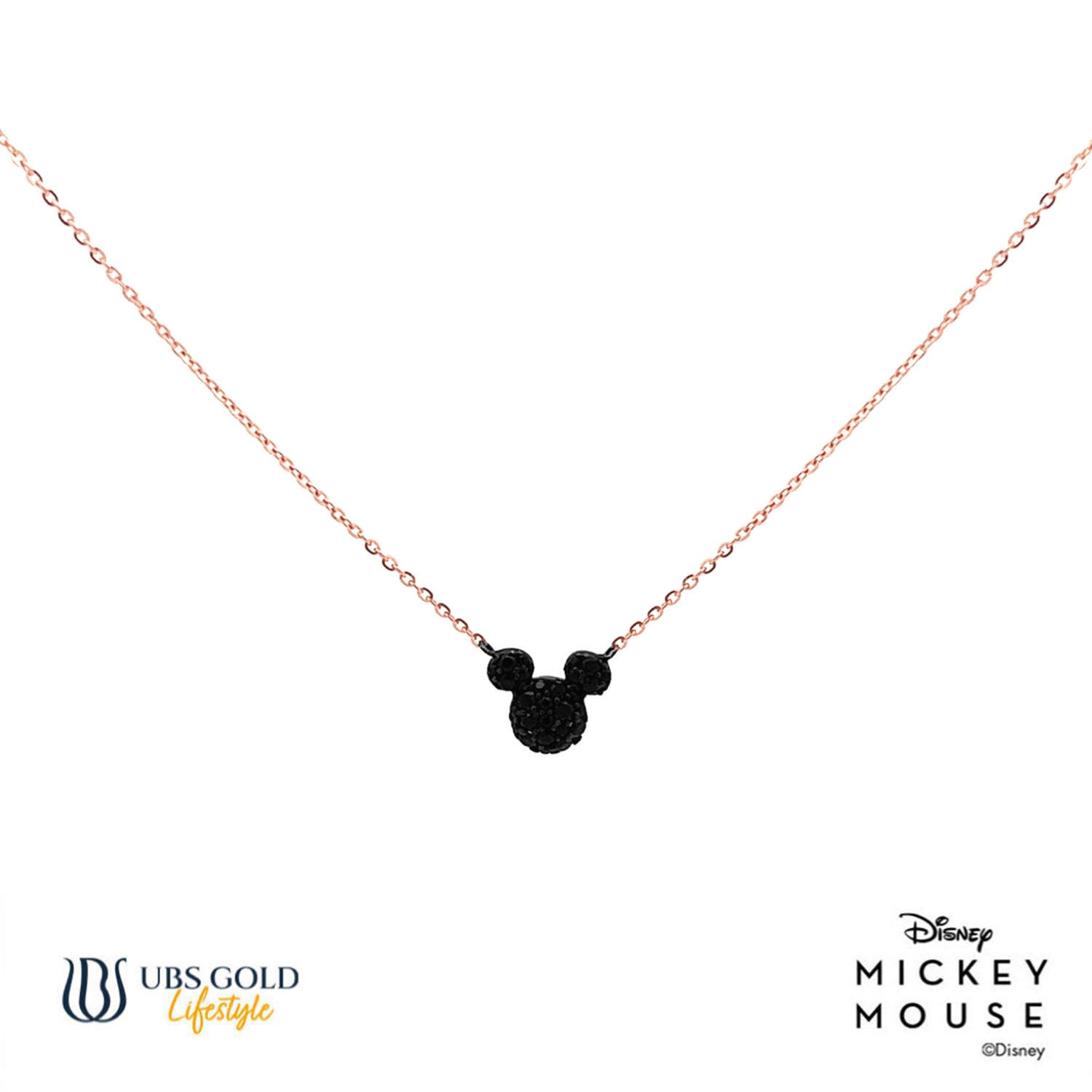 UBS Gold Kalung Emas Disney Mickey Mouse - Kky0475 - 17K