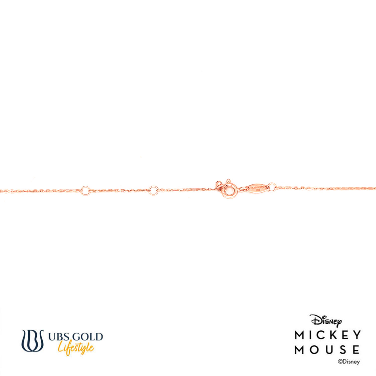 UBS Gold Kalung Emas Disney Mickey Mouse - Kky0475 - 17K