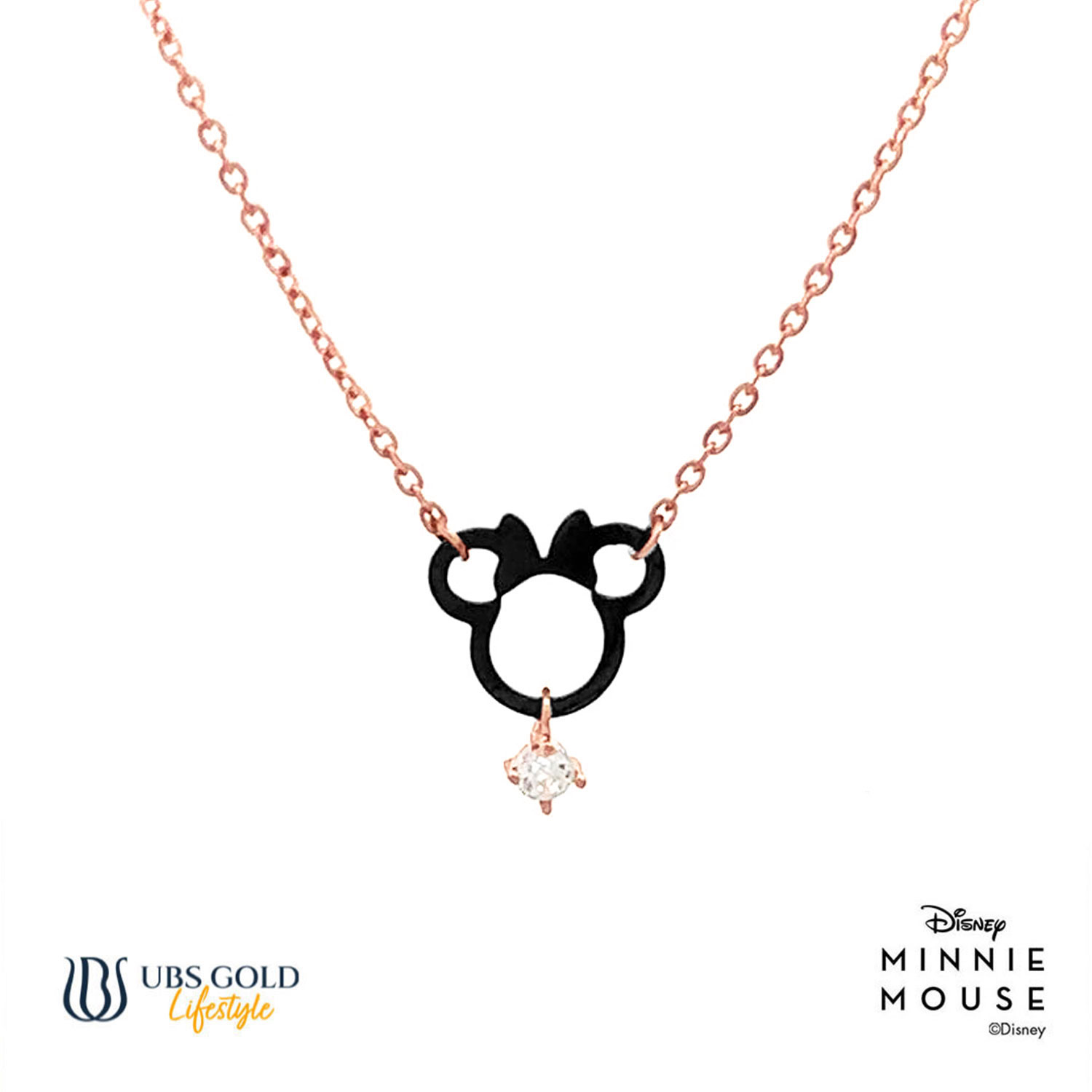 UBS Gold Kalung Emas Disney Minnie Mouse - Kky0479 - 17K