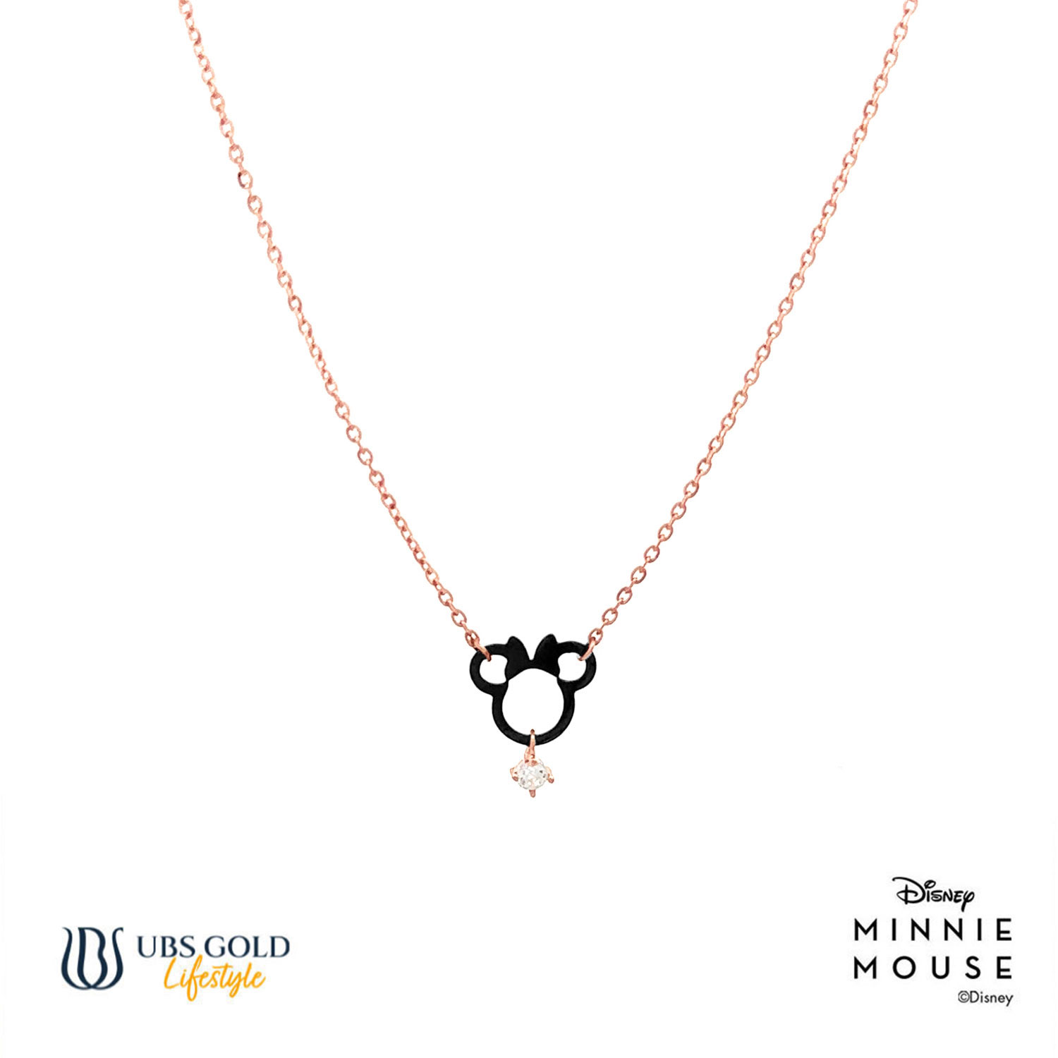 UBS Gold Kalung Emas Disney Minnie Mouse - Kky0479 - 17K