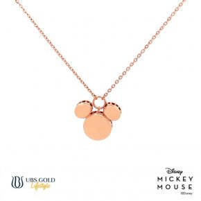 UBS Gold Kalung Emas Disney Mickey Mouse - KKY0489 - 17K