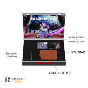 UBS Gold Bundling Benedetta x MLBB 0.25 Gr x MPL ID S13