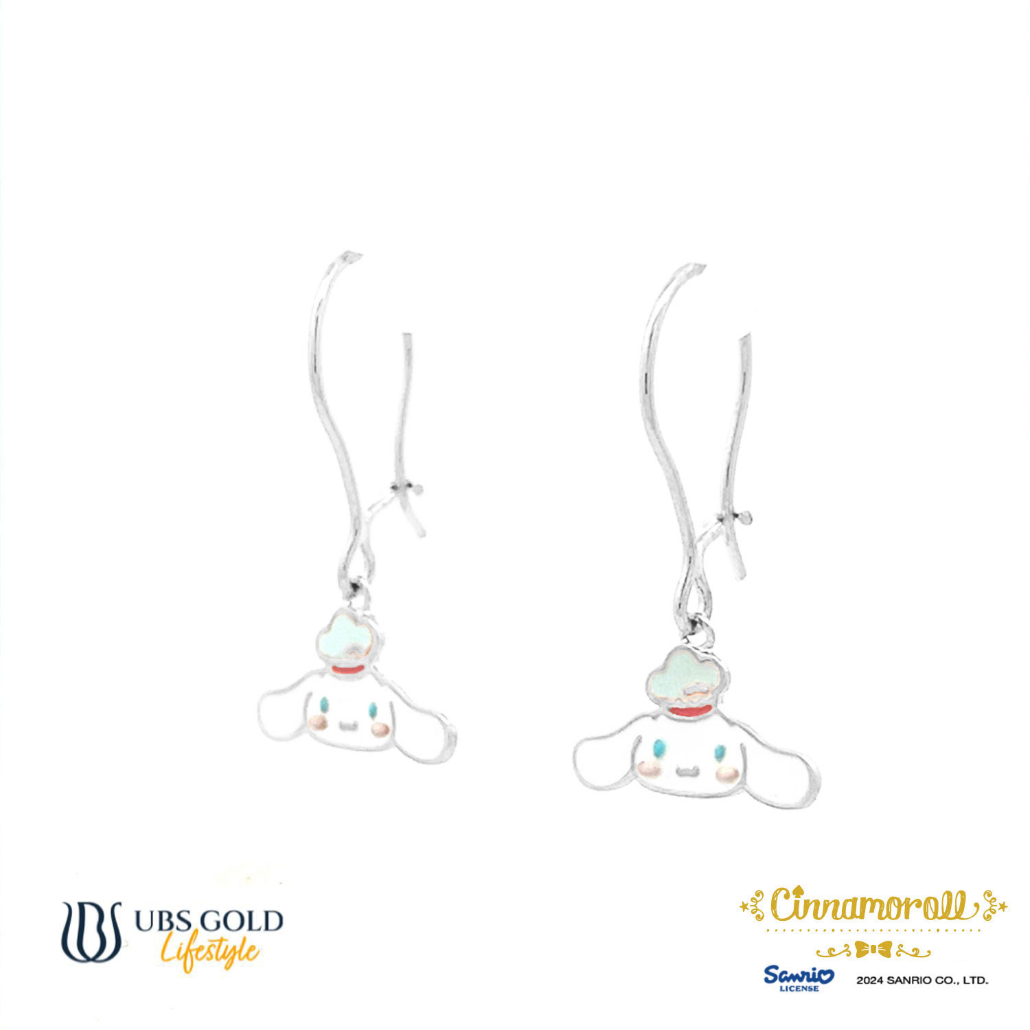 UBS Gold Anting Emas Sanrio Cinnamoroll - Aaz0036 - 17K