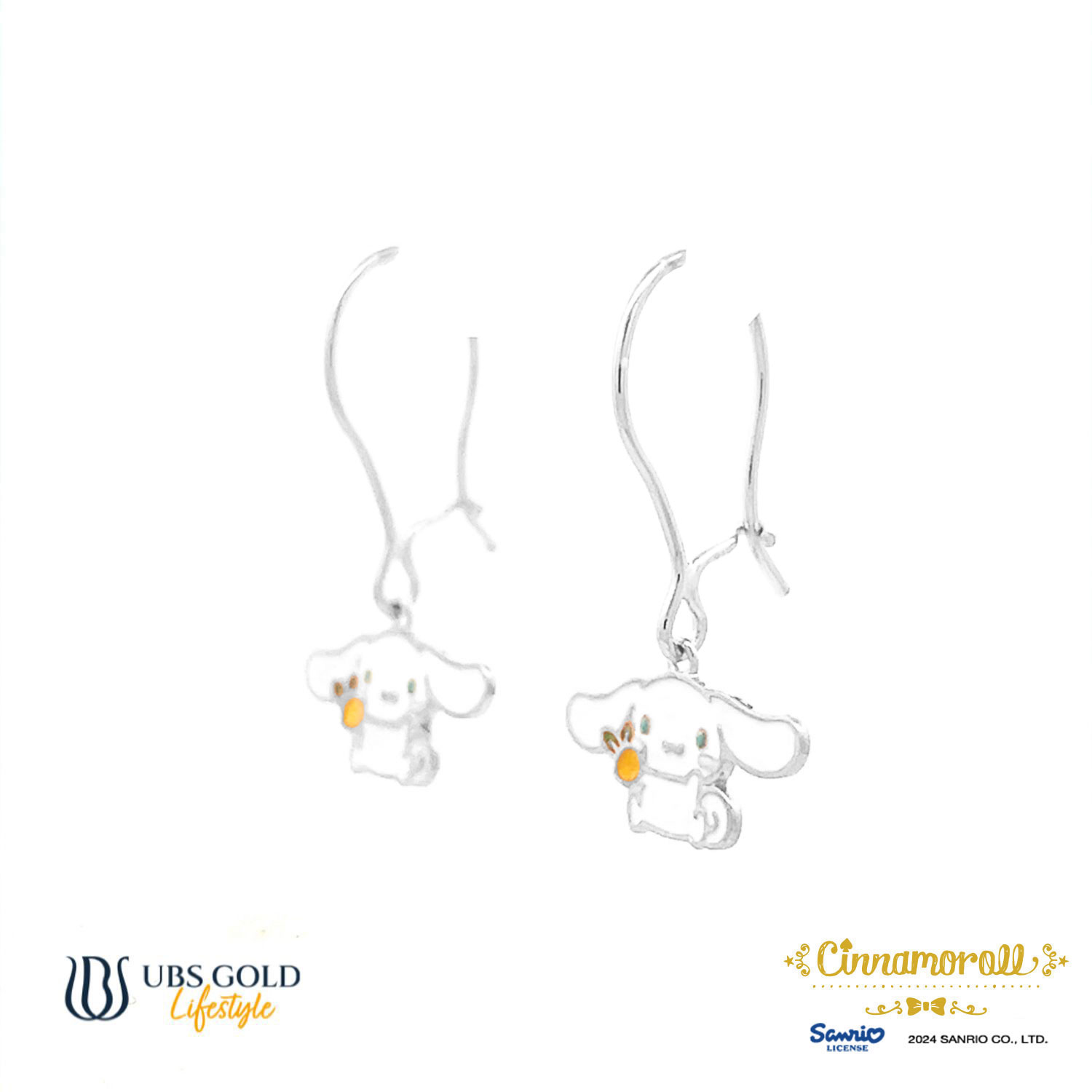 UBS Gold Anting Emas Sanrio Cinnamoroll - Aaz0037 - 17K