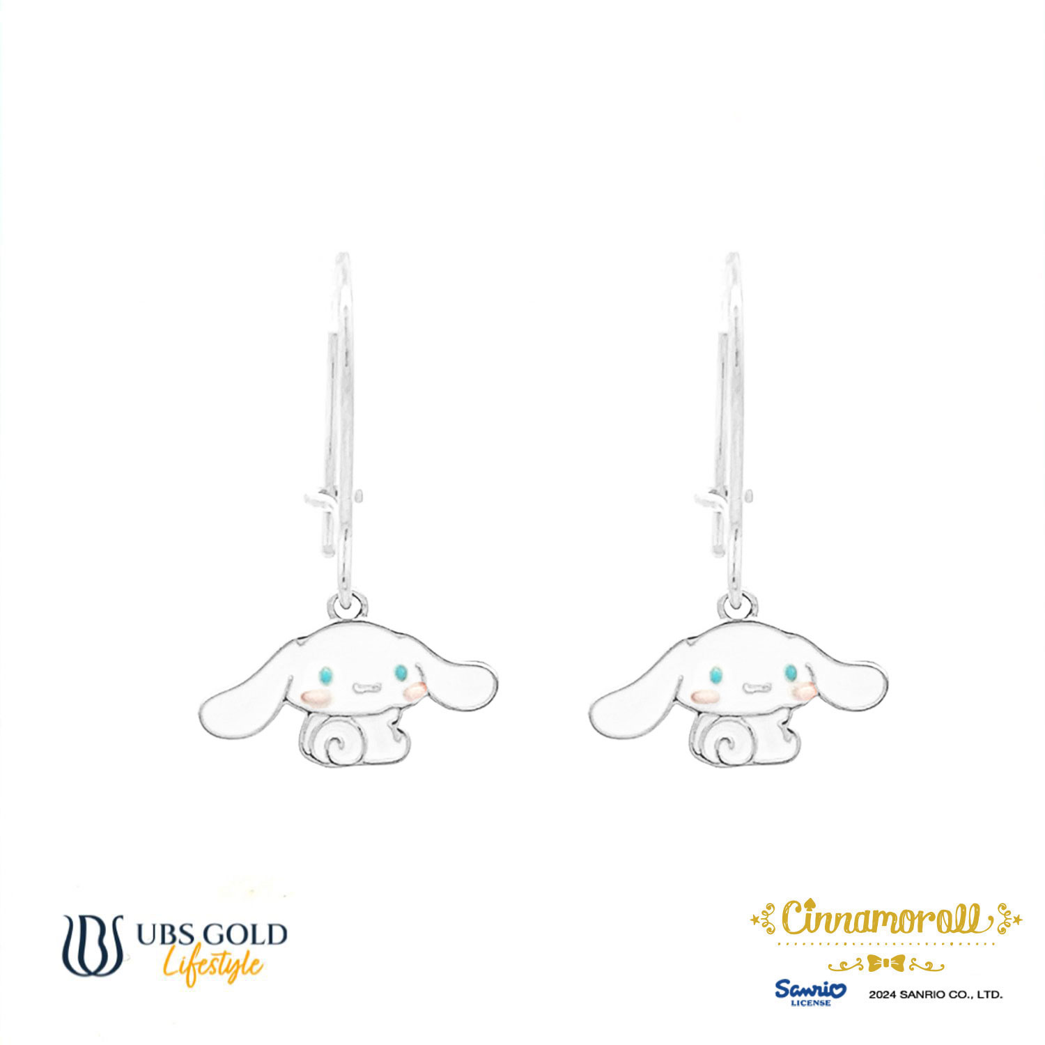 UBS Gold Anting Emas Sanrio Cinnamoroll - Aaz0038 - 17K