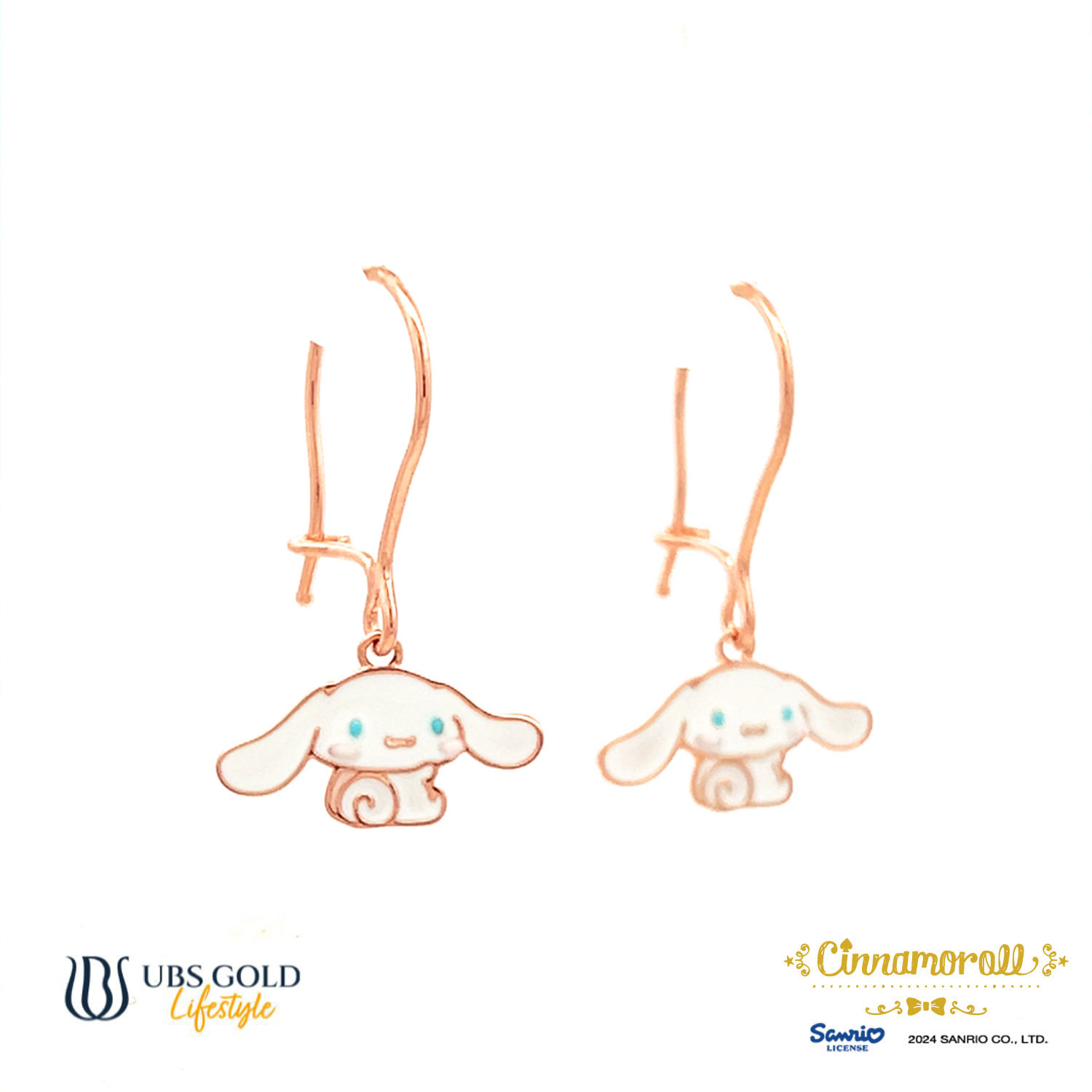 UBS Gold Anting Emas Sanrio Cinnamoroll - Aaz0038 - 17K