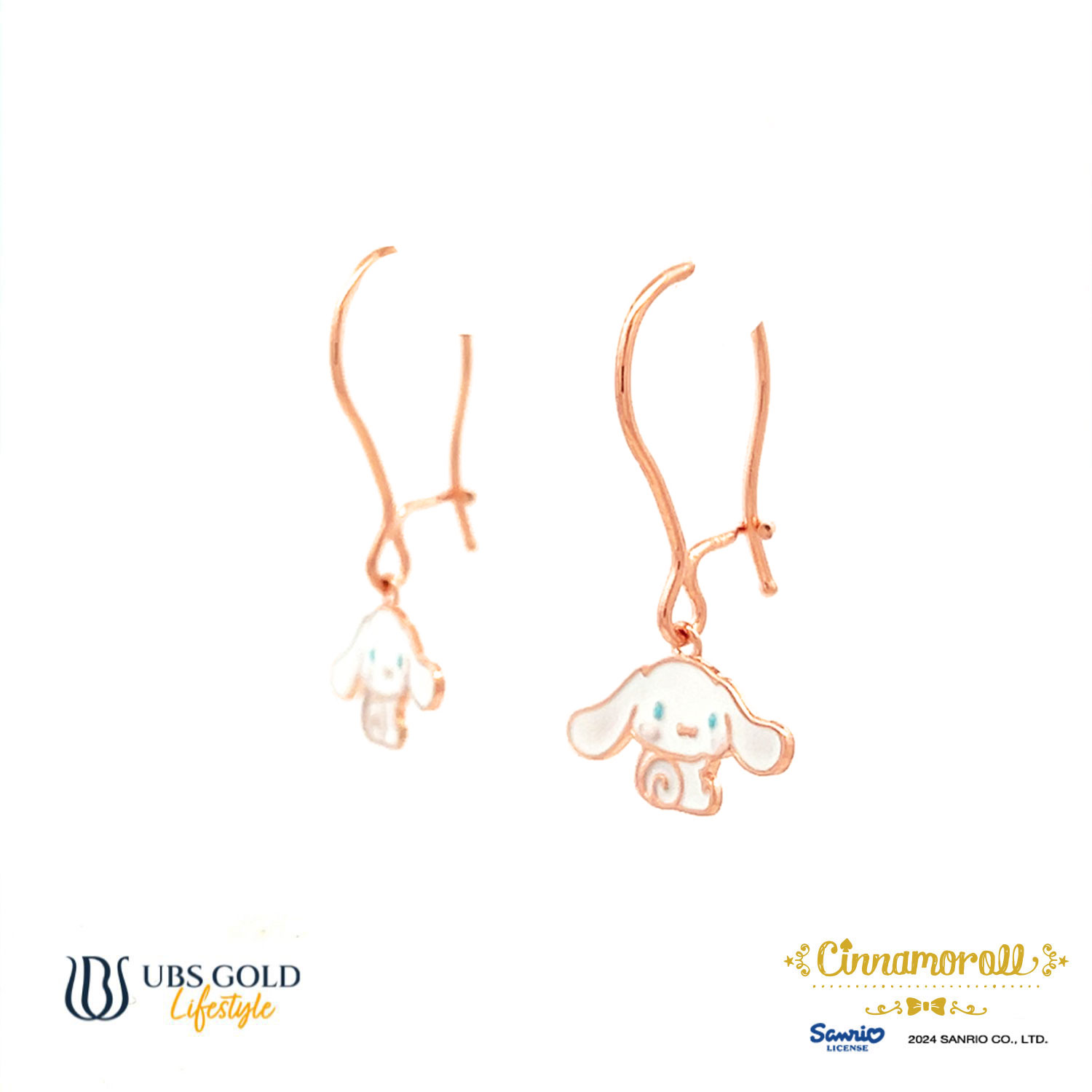 UBS Gold Anting Emas Sanrio Cinnamoroll - Aaz0038 - 17K