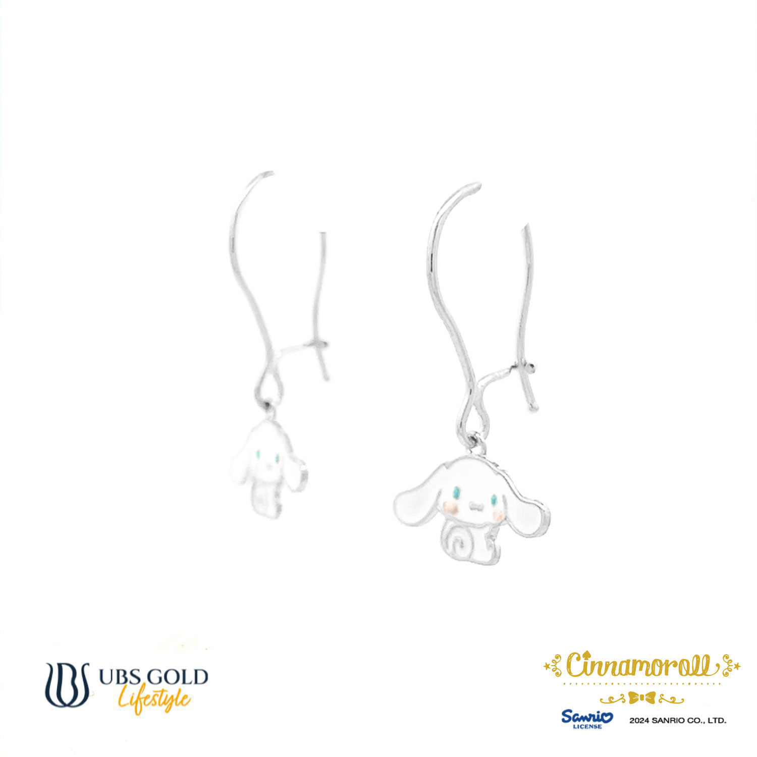 UBS Gold Anting Emas Sanrio Cinnamoroll - Aaz0038 - 17K