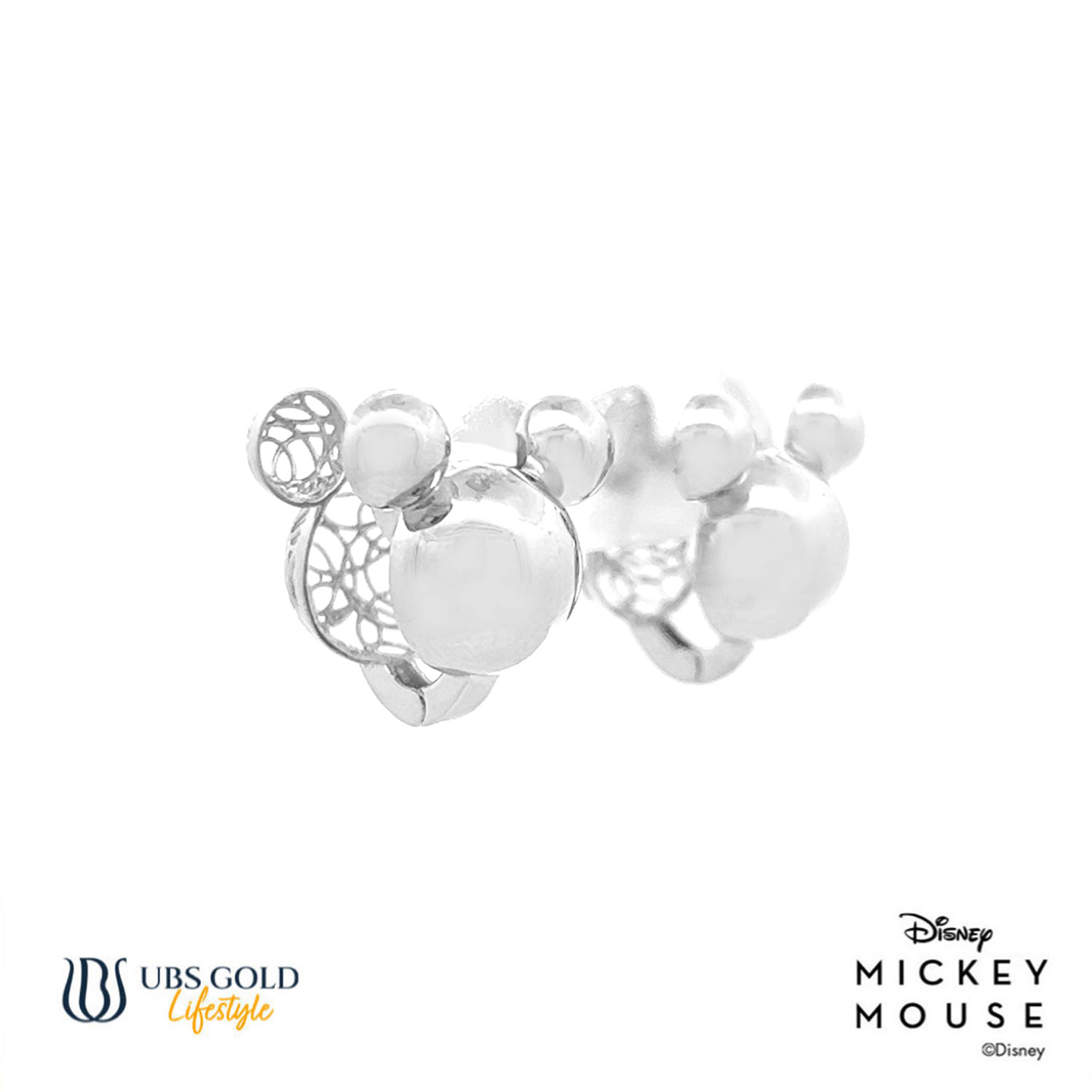 UBS Gold Anting Emas Disney Mickey Mouse - Cay0025 - 17K