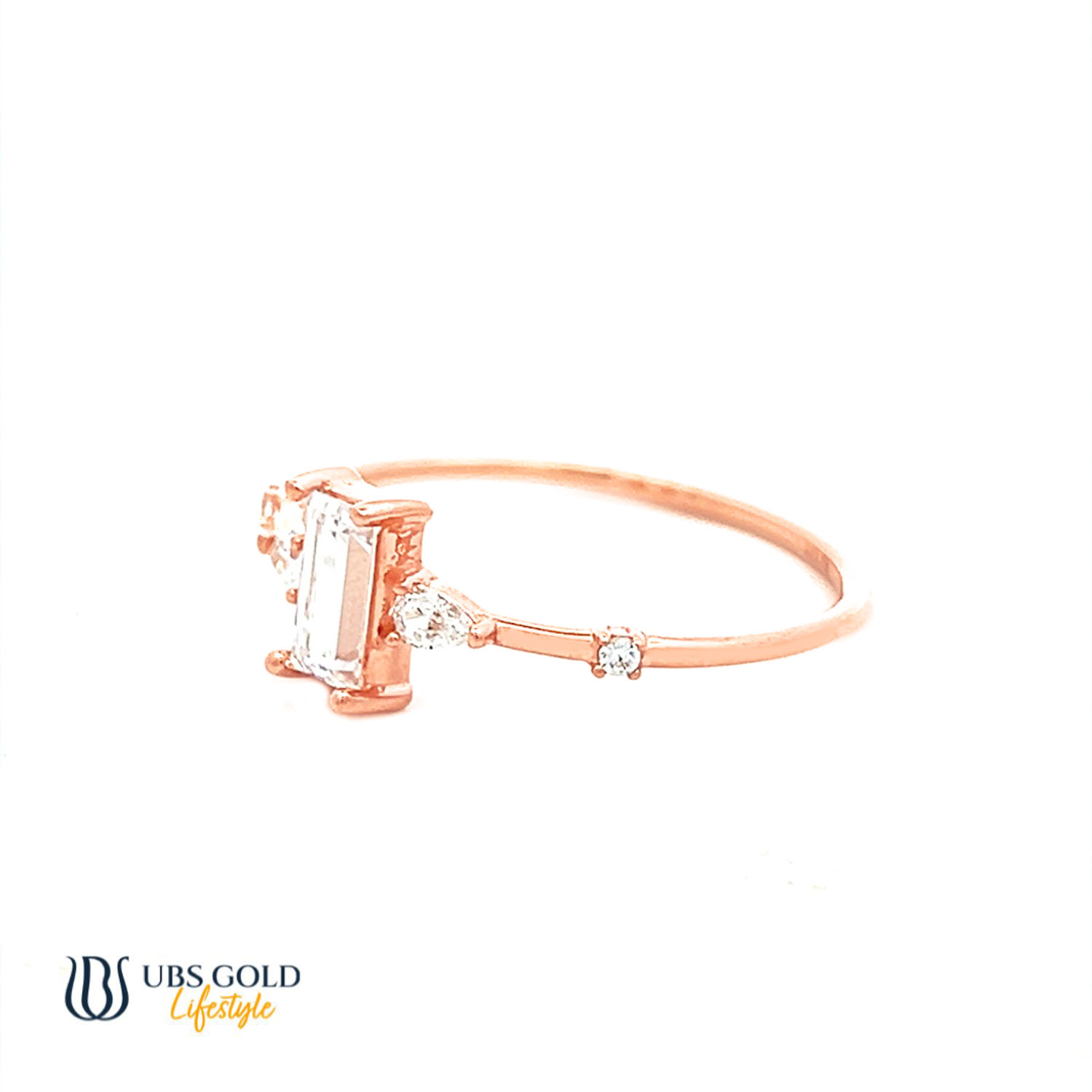 UBS Gold Cincin Emas Rachel Rose - Cc16919 - 17K