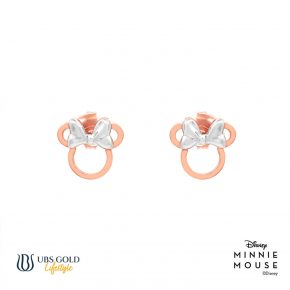 UBS Gold Anting Emas Disney Minnie Mouse - Cwy0053 - 17K