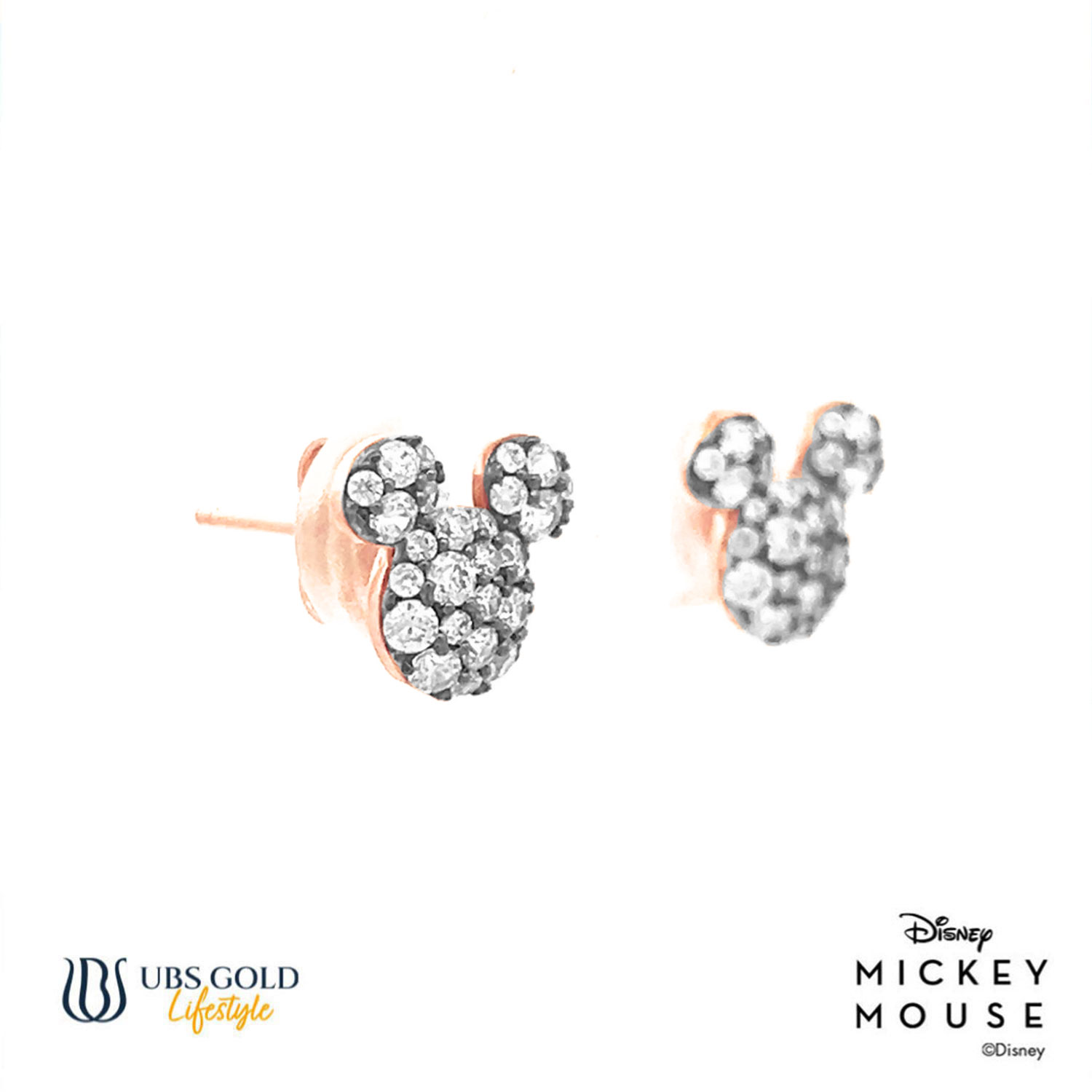 UBS Gold Anting Emas Disney Mickey Mouse - Cwy0054 - 17K