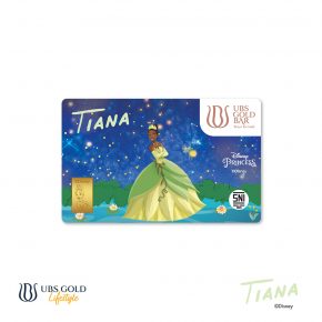 UBS Gold Logam Mulia Disney Princess Tiana 1 Gr
