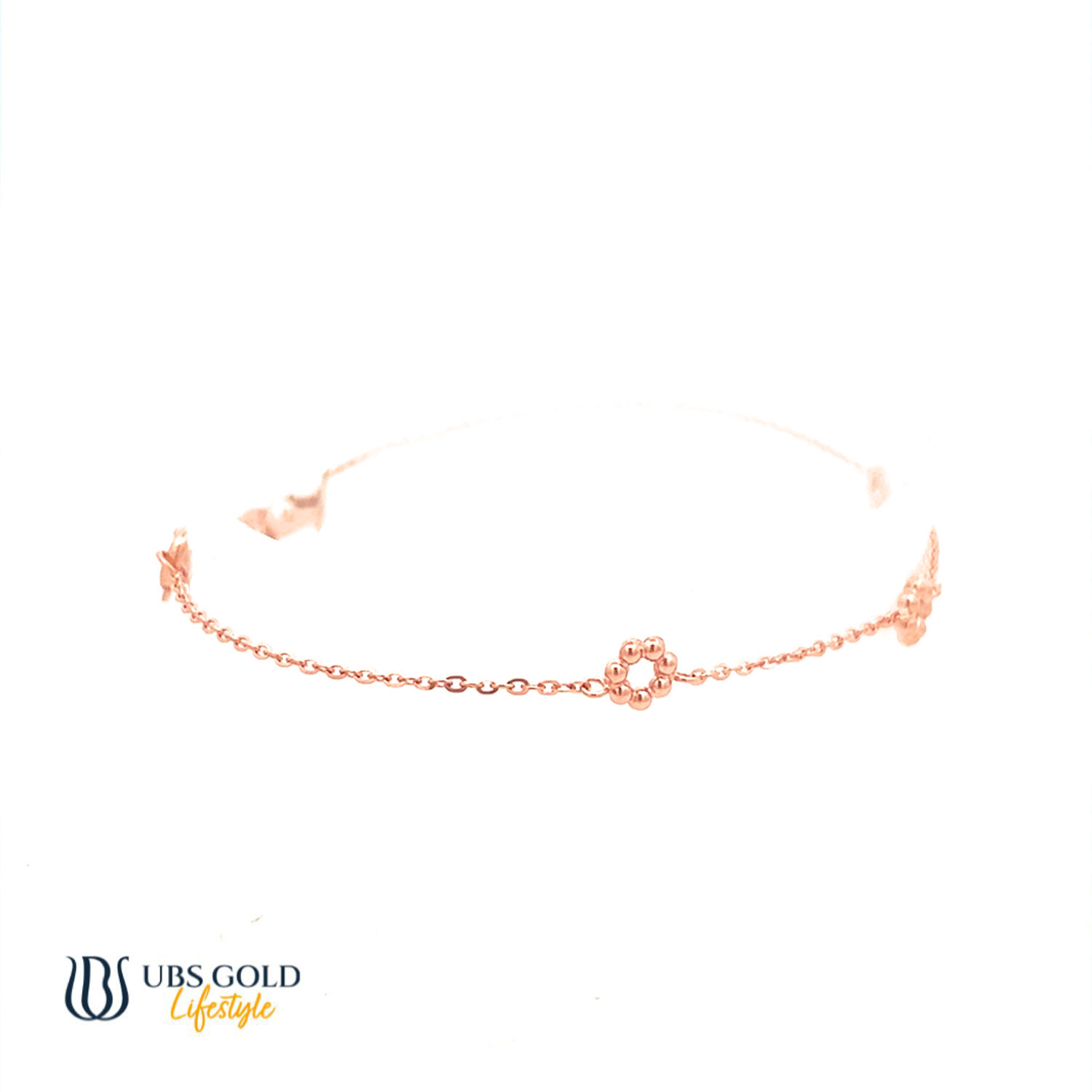 UBS Gold Gelang Emas Luna - Kgv7054 - 17K