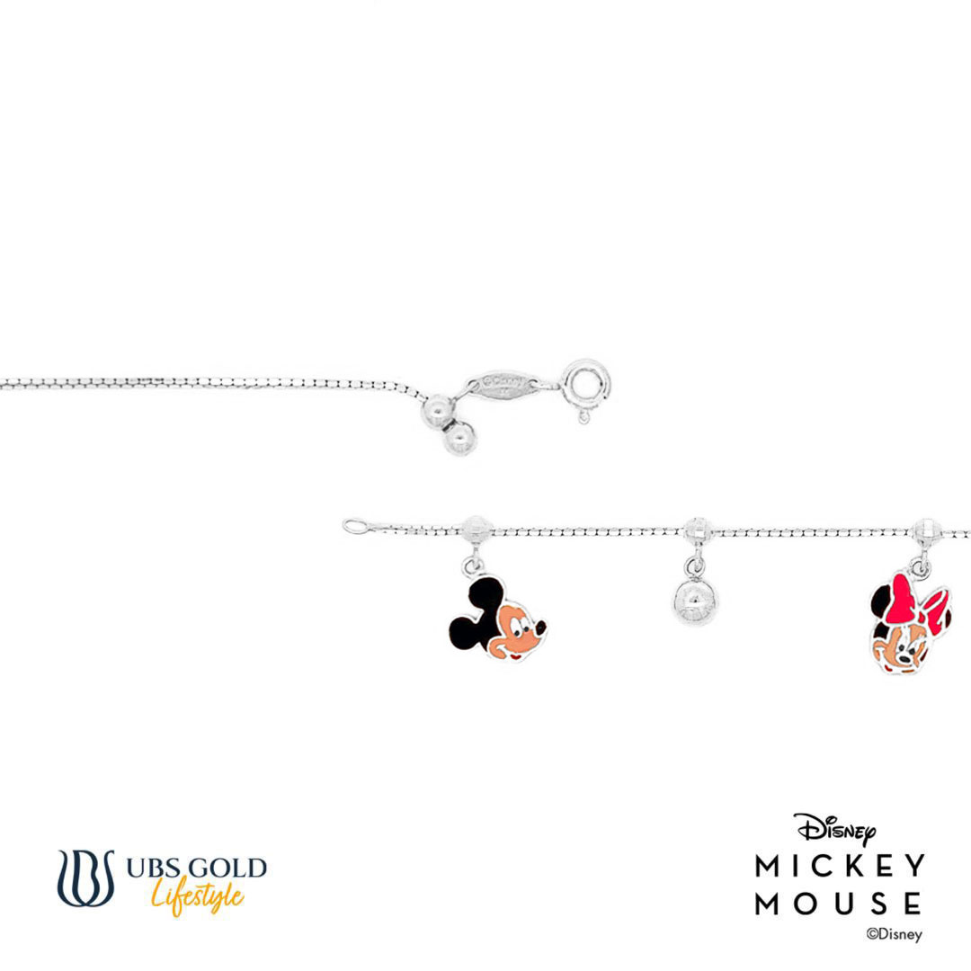 UBS Gold Gelang Emas Anak Disney Mickey Minnie Mouse - Kgy0079T - 17K