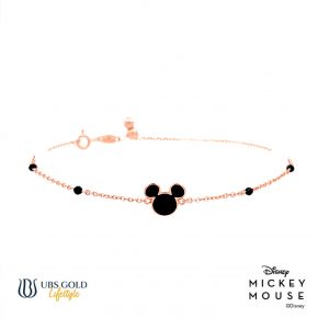 UBS Gold Gelang Emas Disney Mickey Mouse - Kgy0113B - 17K