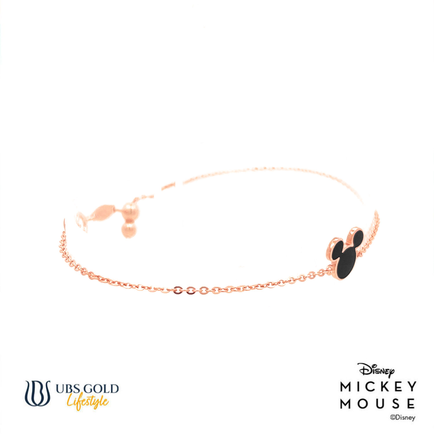 UBS Gold Gelang Emas Disney Mickey Mouse - Kgy0113 - 17K