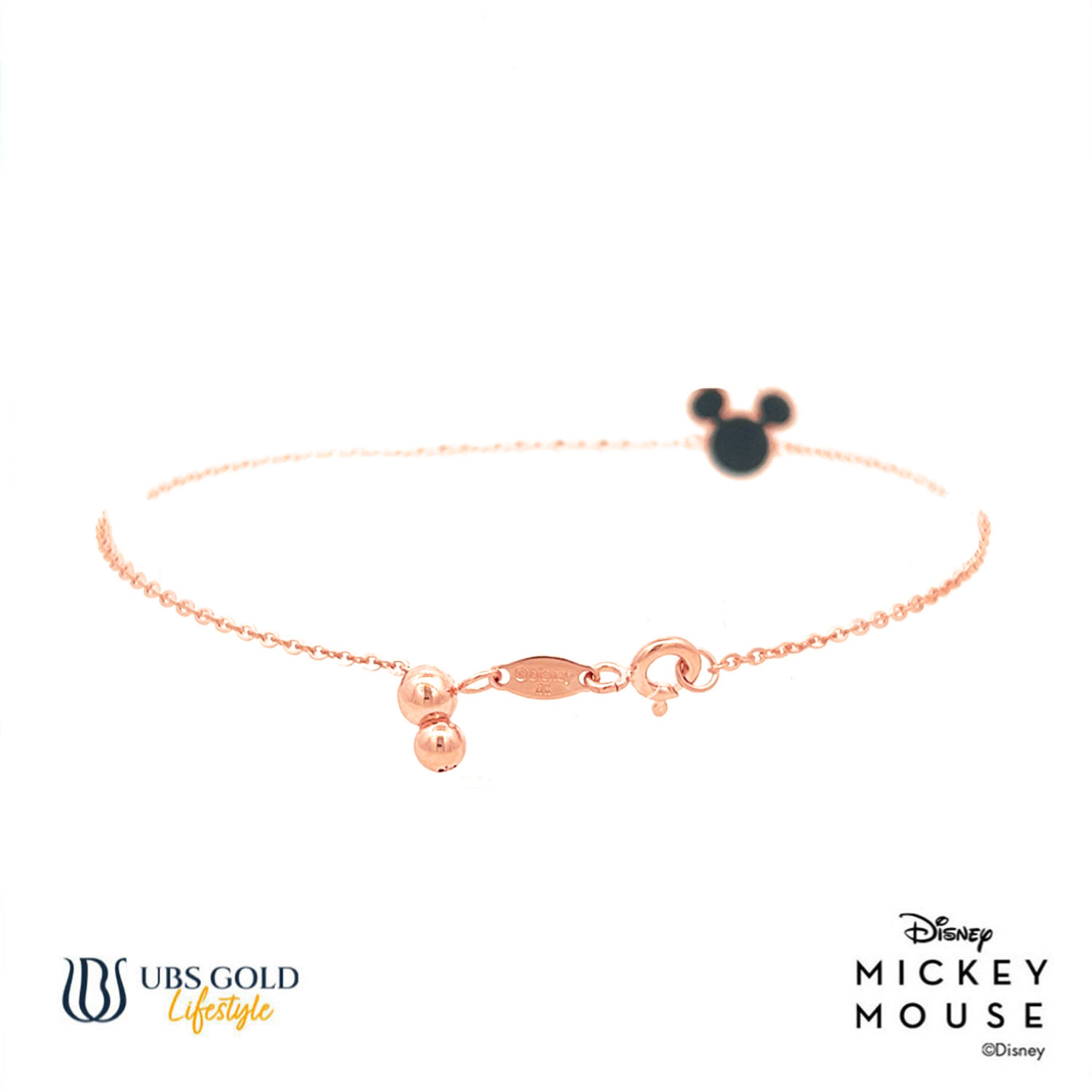 UBS Gold Gelang Emas Disney Mickey Mouse - Kgy0113 - 17K