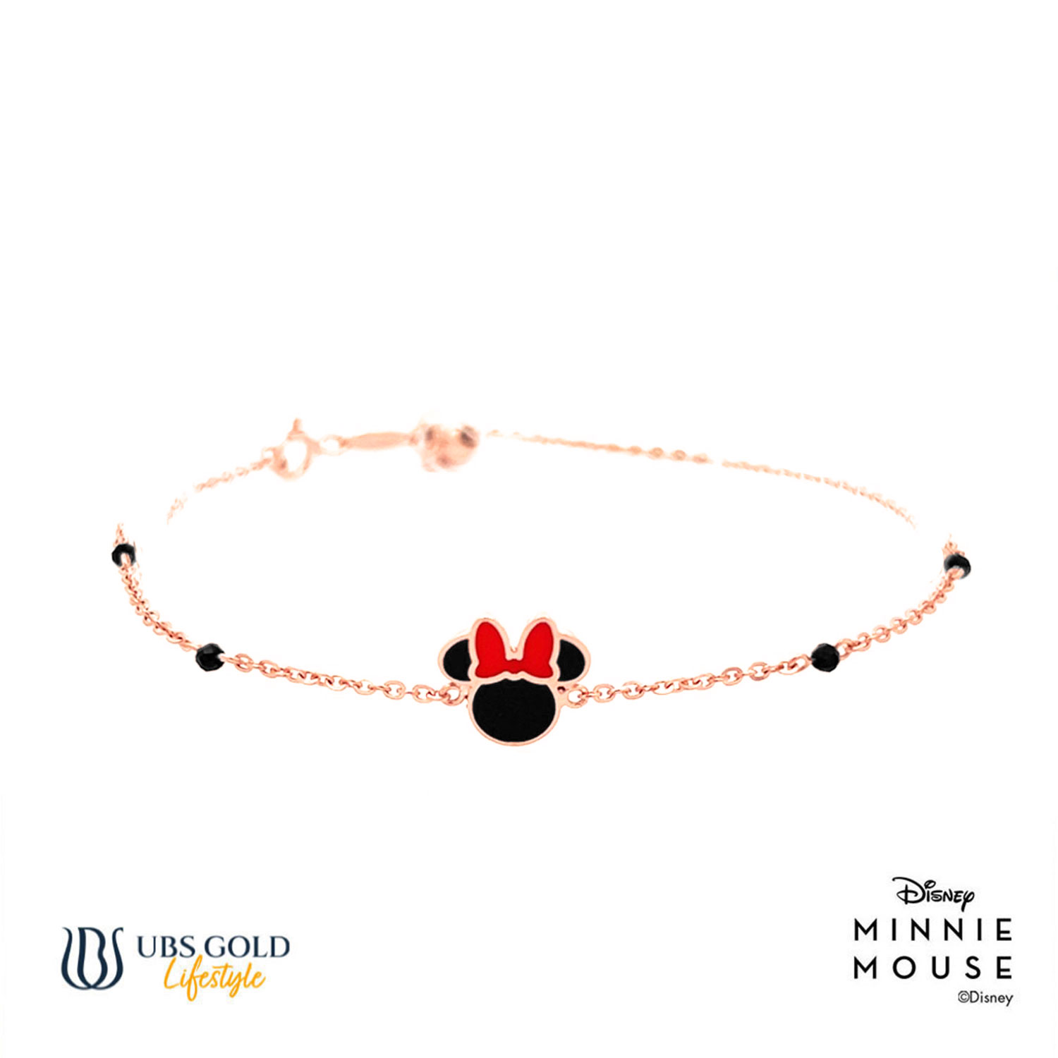 UBS Gold Gelang Emas Disney Minnie Mouse - Kgy0115 - 17K