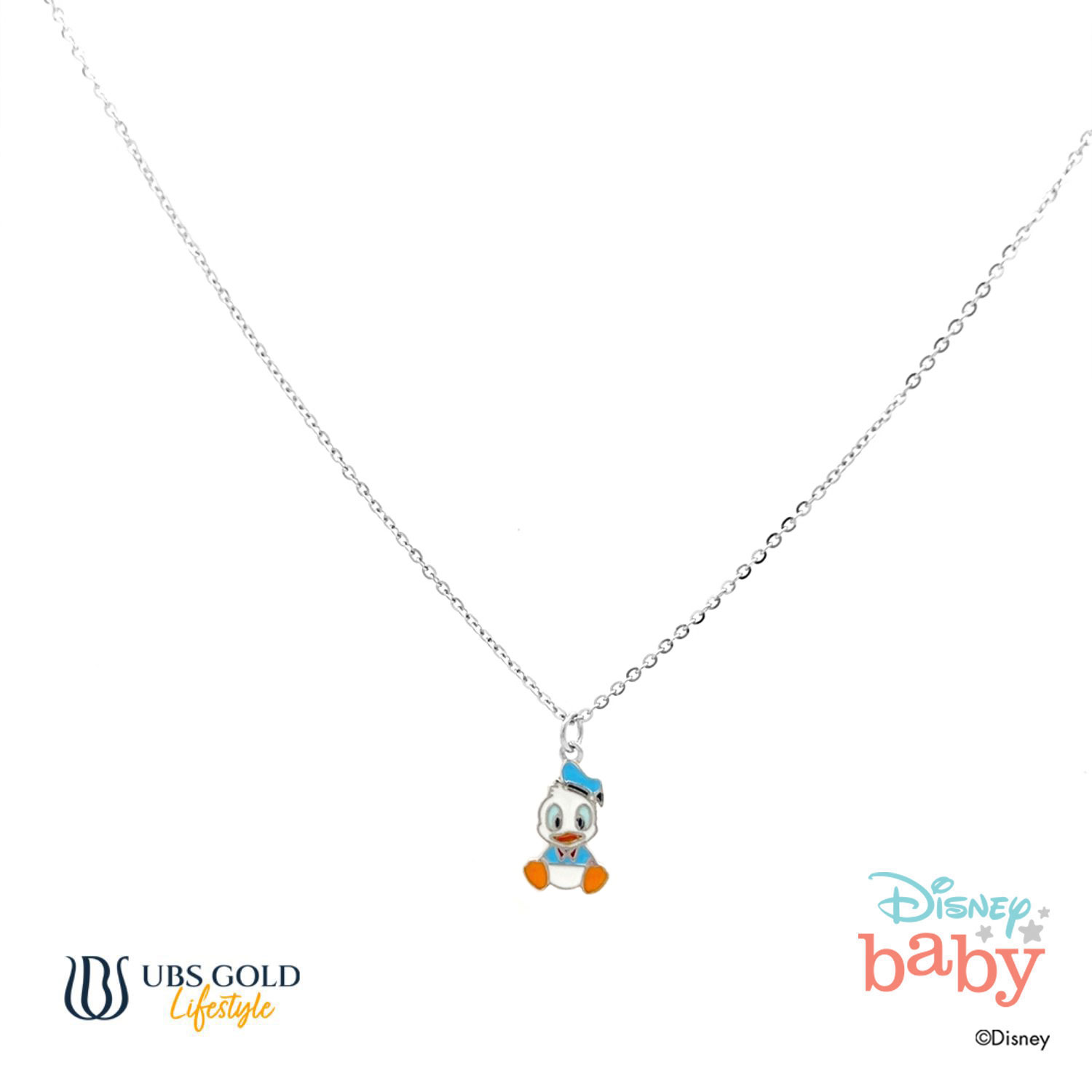UBS Gold Kalung Emas Anak Disney Donald Duck - Kky0097B - 17K