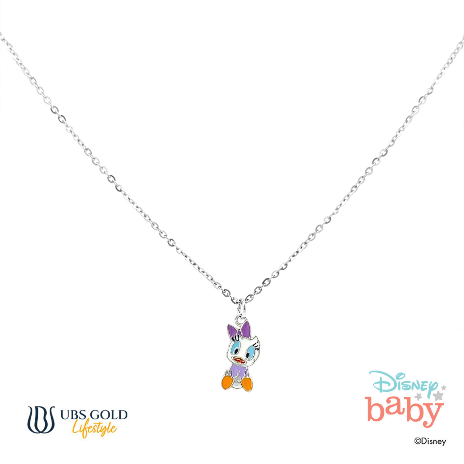 UBS Gold Kalung Emas Anak Disney Daisy Duck - Kky0099B - 17K