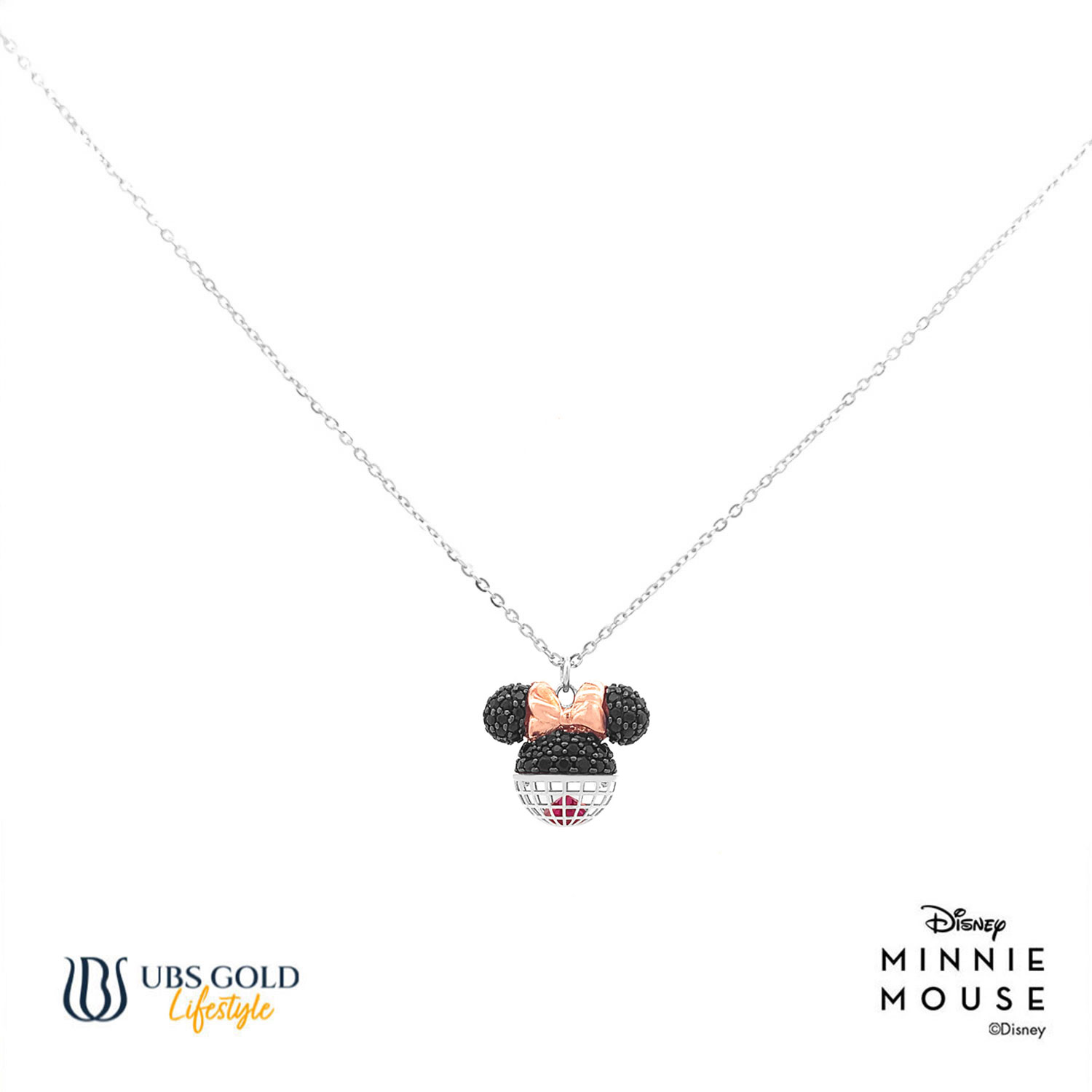 UBS Gold Kalung Emas Disney Minnie Mouse - Kky0355 - 17K