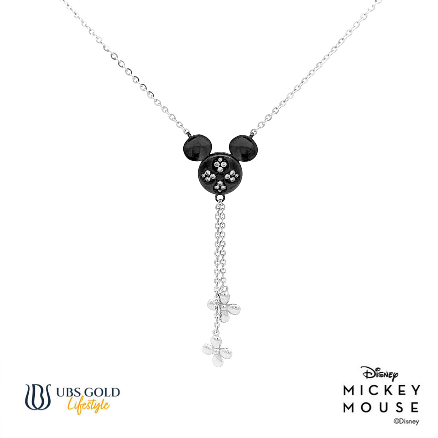 UBS Gold Kalung Emas Disney Mickey Mouse - KKY0464 - 17K