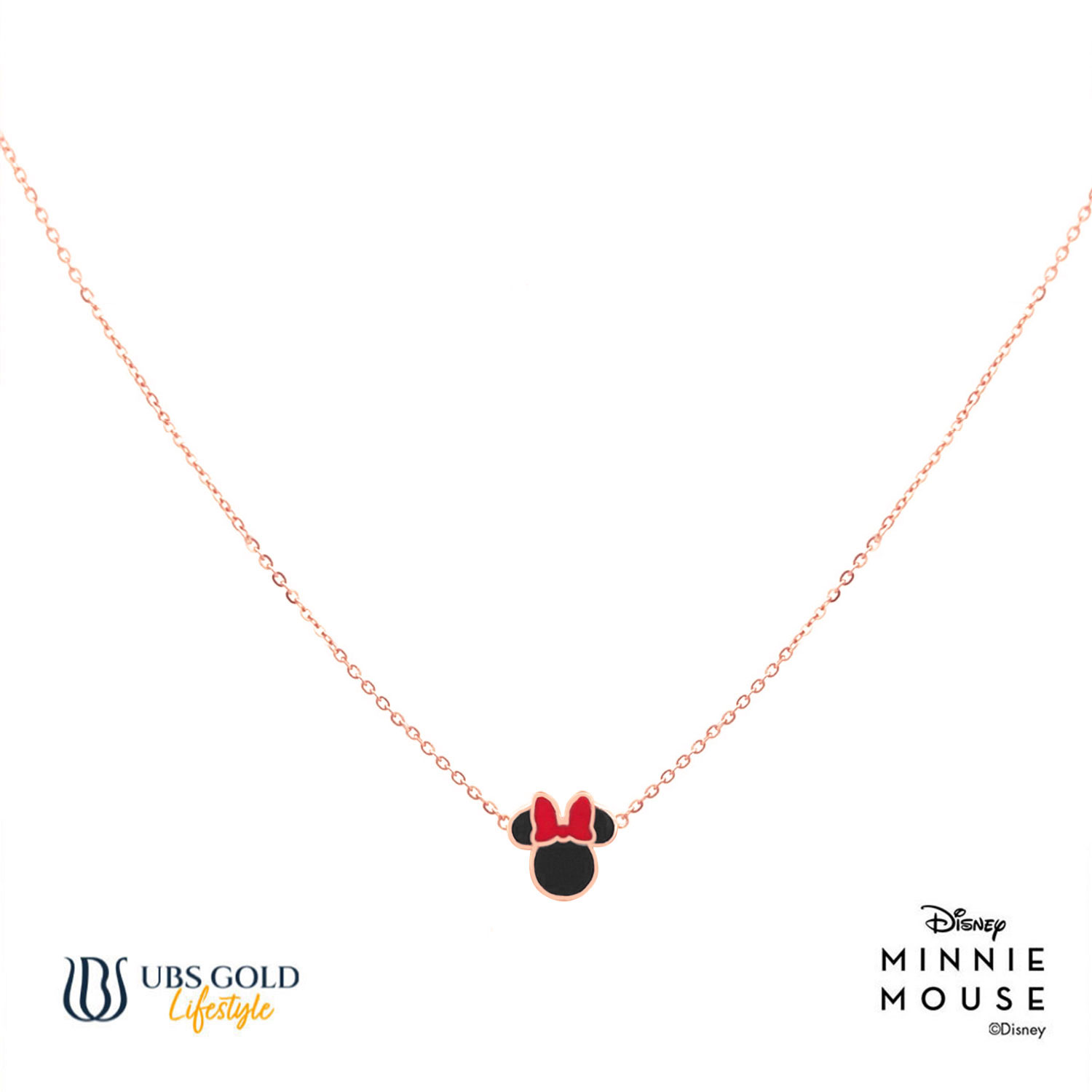 UBS Gold Kalung Emas Disney Minnie Mouse - Kky0480 - 17K