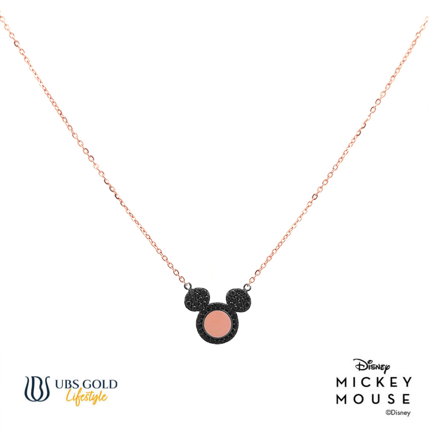 UBS Gold Kalung Emas Disney Mickey Mouse - Kky0482 - 17K