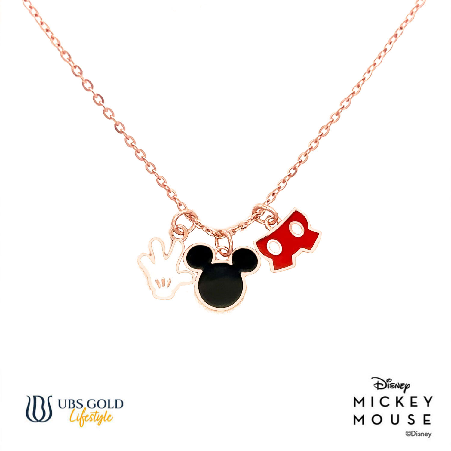 UBS Gold Kalung Emas Disney Mickey Mouse - Kky0493 - 17K