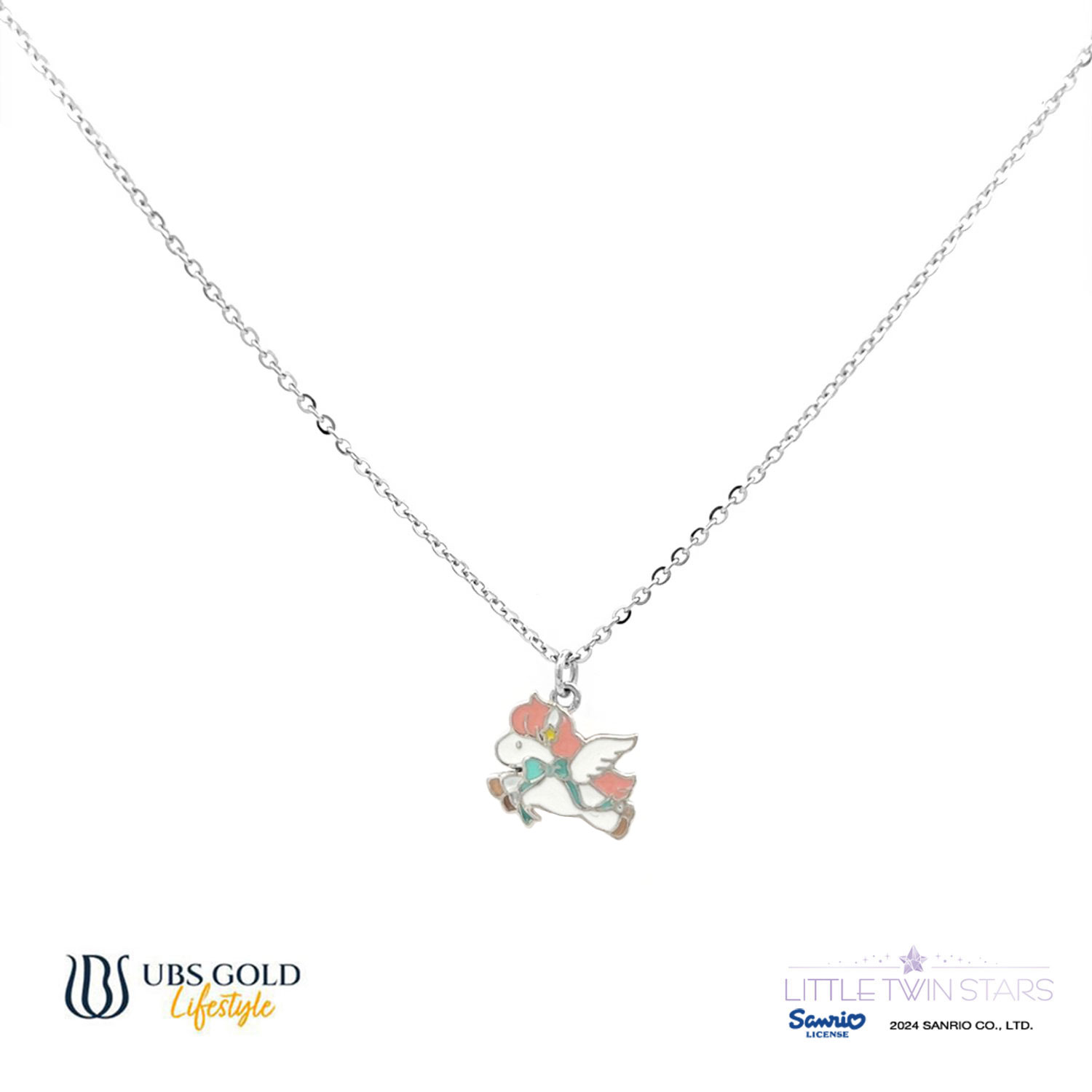 UBS Gold Kalung Emas Anak Sanrio Little Twin Star - Kkz0063B - 17K