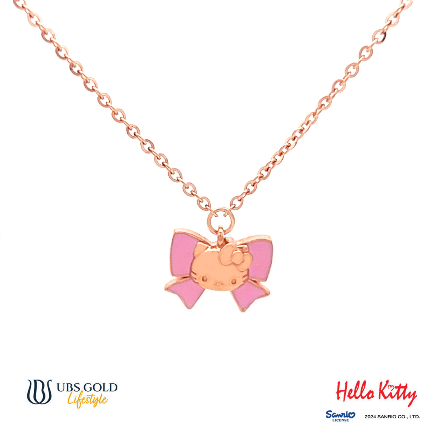 UBS Gold Kalung Emas Sanrio Hello Kitty - Kkz0105 - 17K