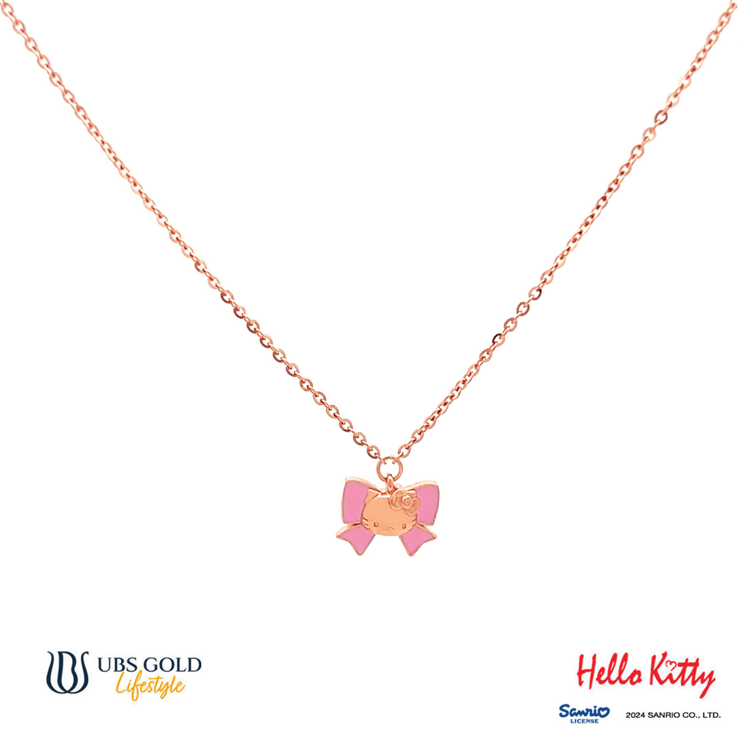 UBS Gold Kalung Emas Sanrio Hello Kitty - Kkz0105 - 17K