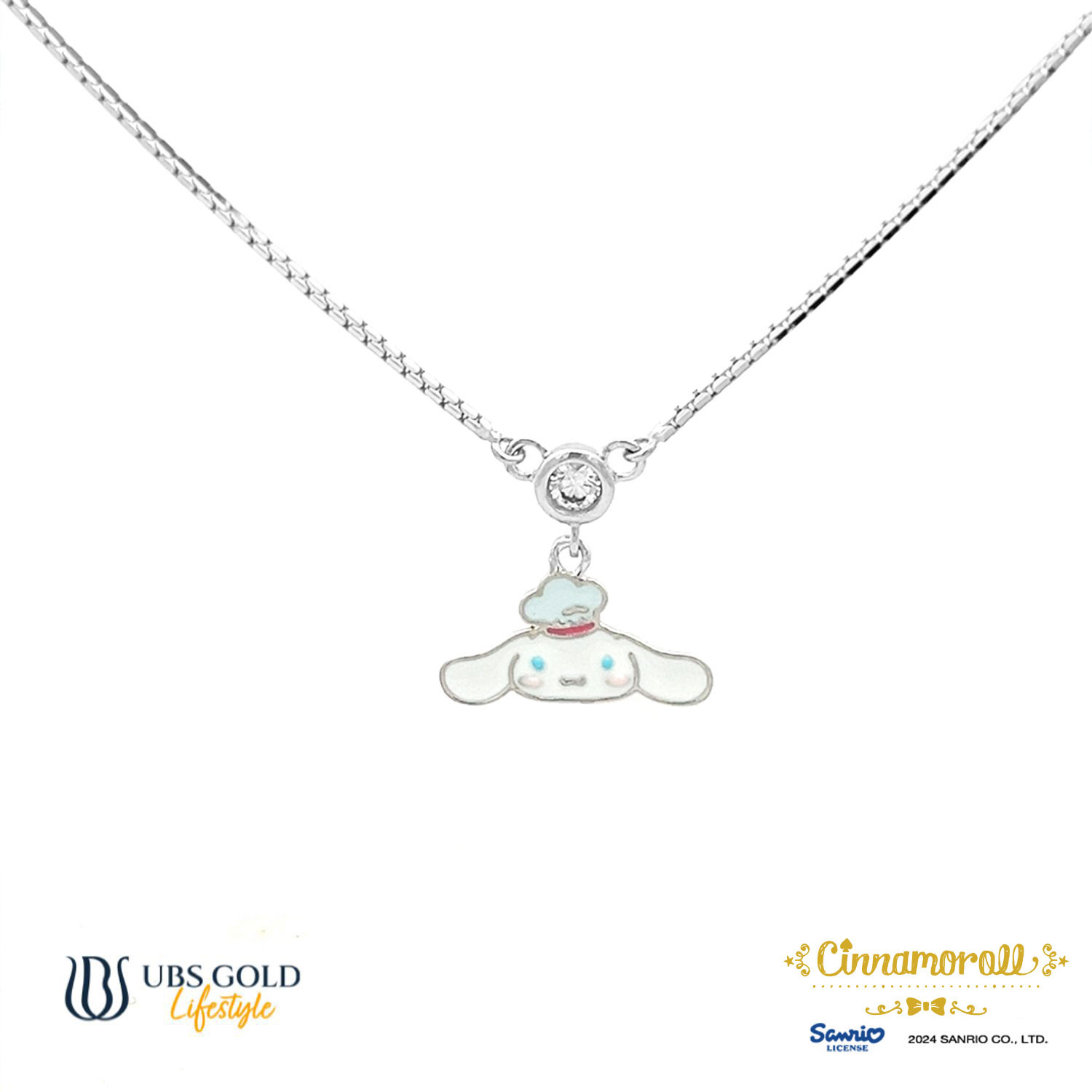 UBS Gold Kalung Emas Anak Sanrio Cinnamoroll - Kkz0128 - 17K