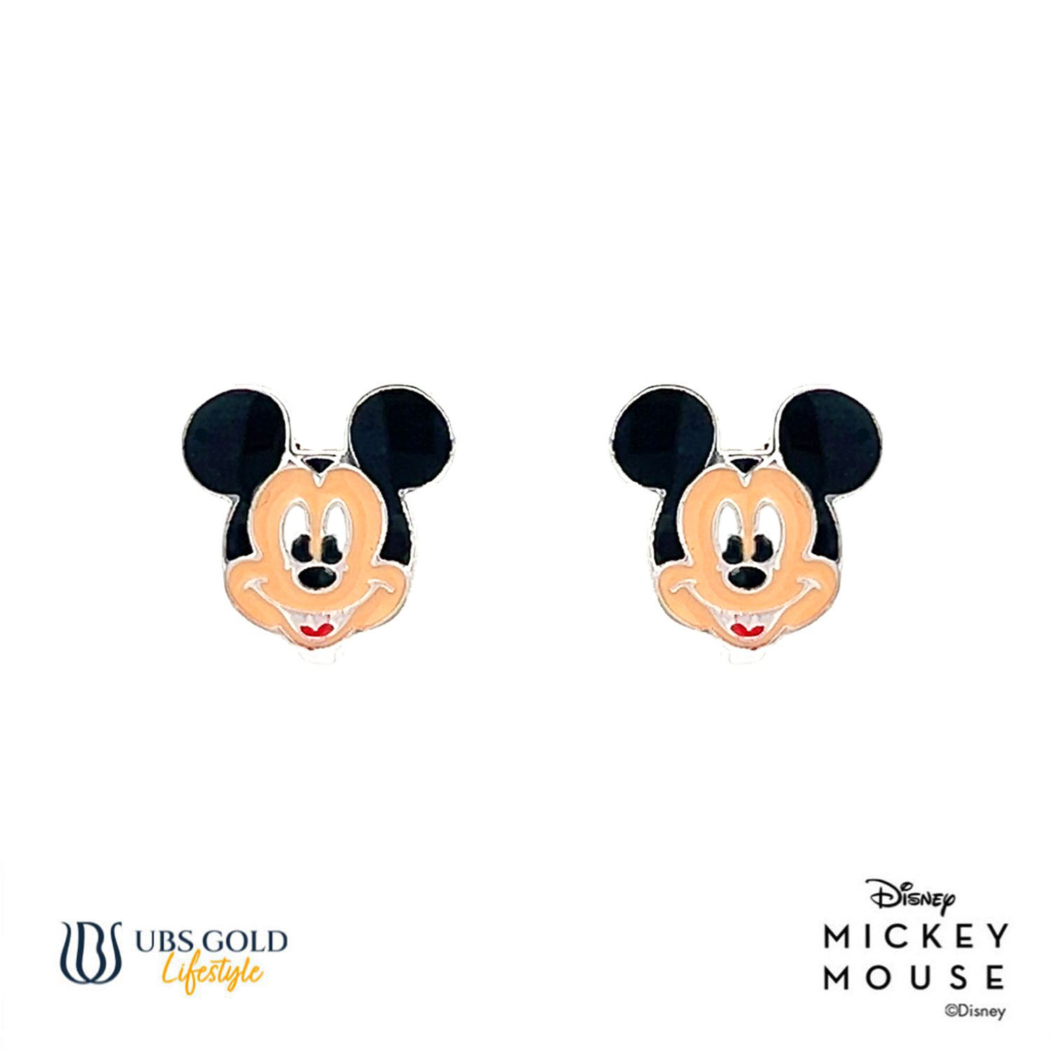 UBS Gold Anting Emas Anak Disney Mickey Mouse - Cay0030 - 17K