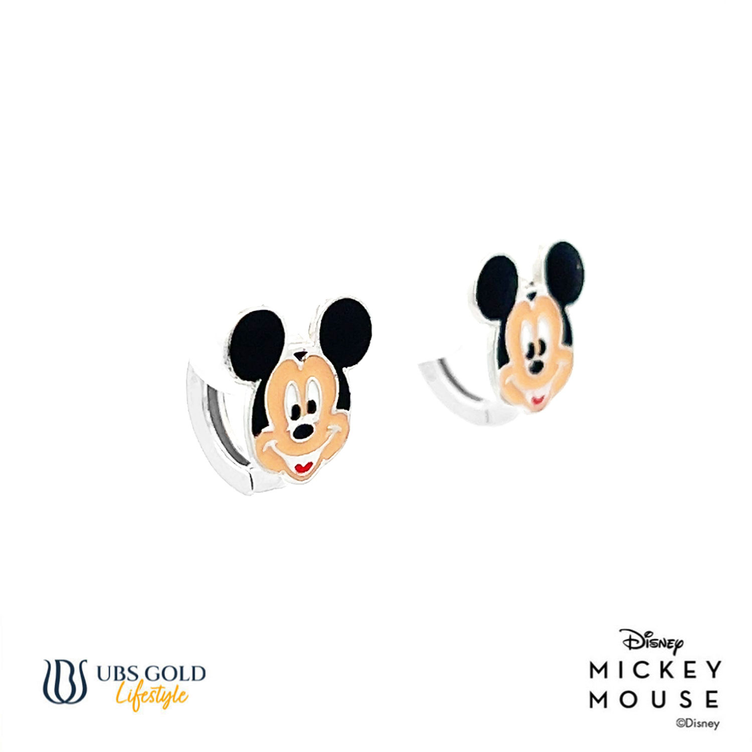 UBS Gold Anting Emas Anak Disney Mickey Mouse - Cay0030 - 17K