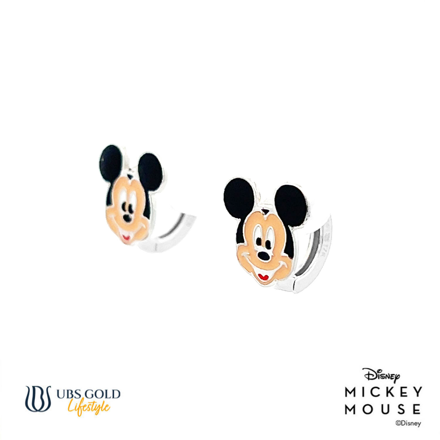 UBS Gold Anting Emas Anak Disney Mickey Mouse - Cay0030 - 17K