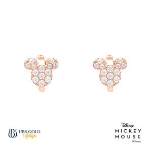 UBS Gold Anting Emas Disney Mickey Mouse - Cay0031 - 17K